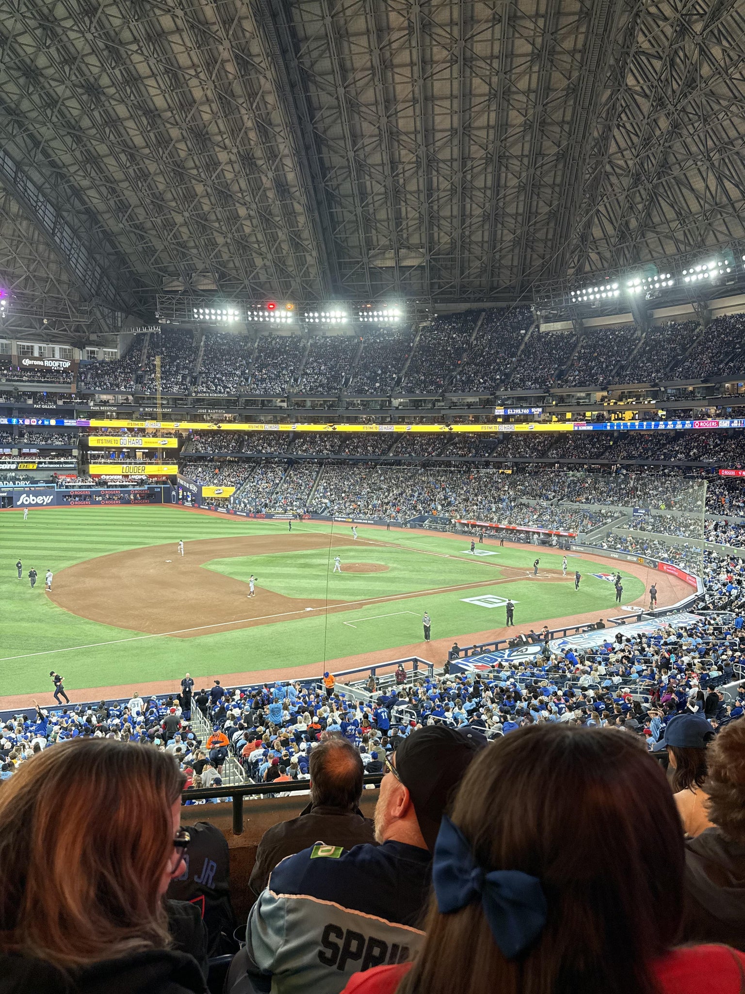 Real Fan View taken from Section 233 at Rogers Centre by Colin G