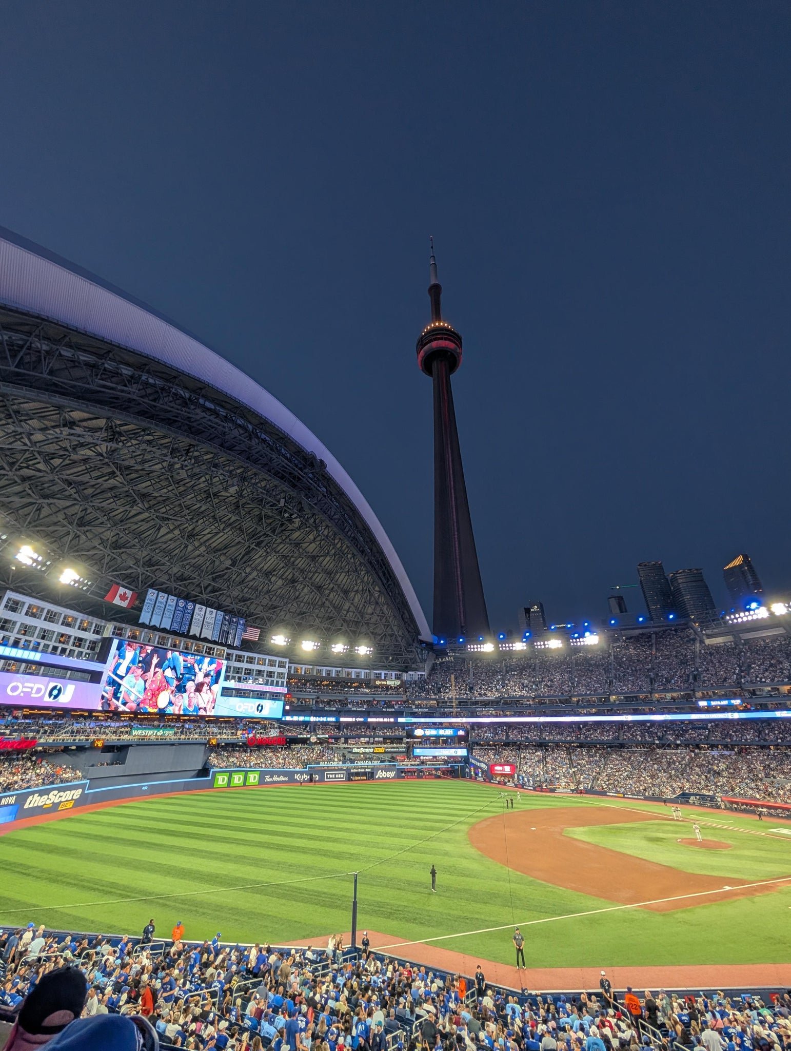 Real Fan View taken from Section 235 at Rogers Centre by Anonymous User