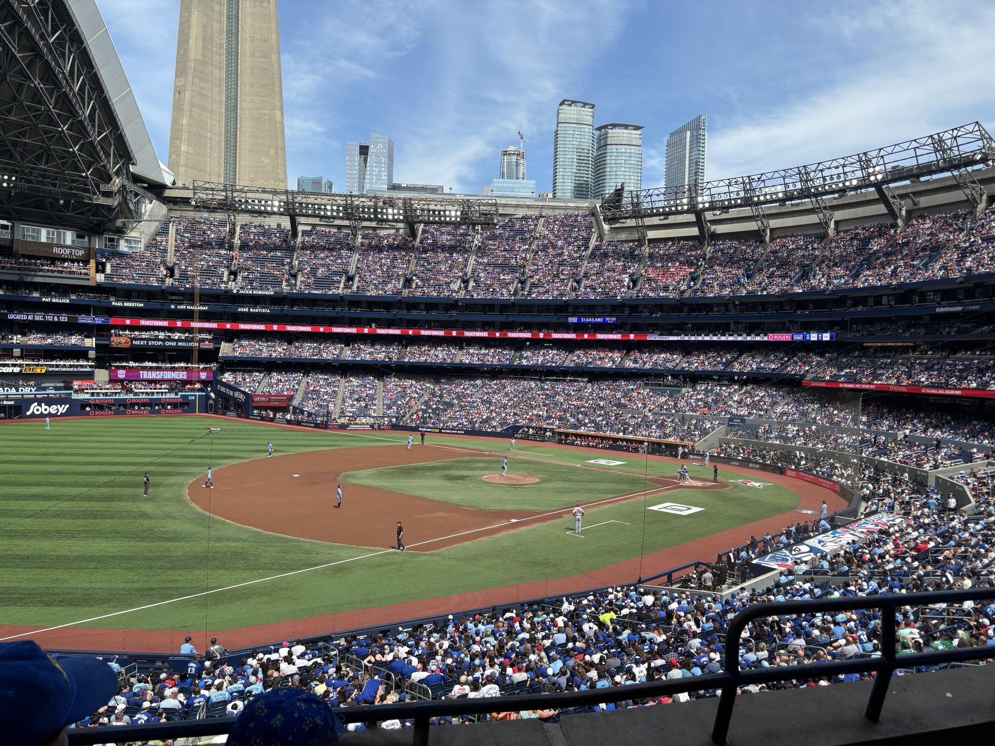 Real Fan View taken from Section 235 at Rogers Centre by Ferlin S