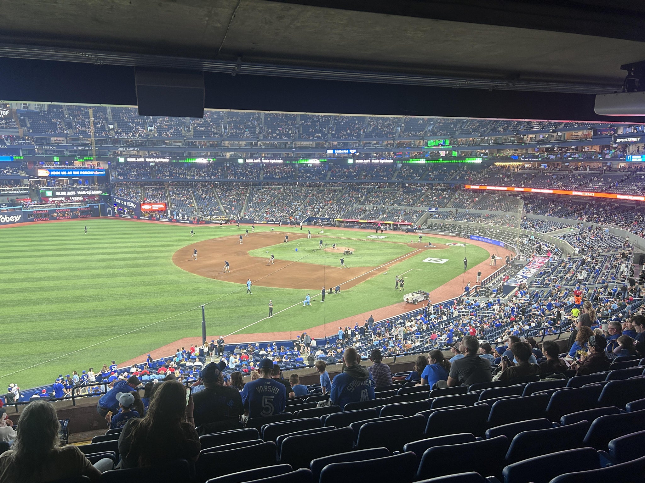 Real Fan View taken from Section 236 at Rogers Centre by Steve E