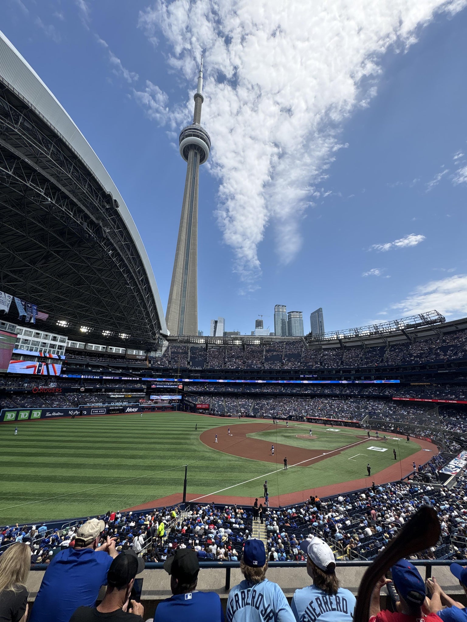 Real Fan View taken from Section 236 at Rogers Centre by Susan h M
