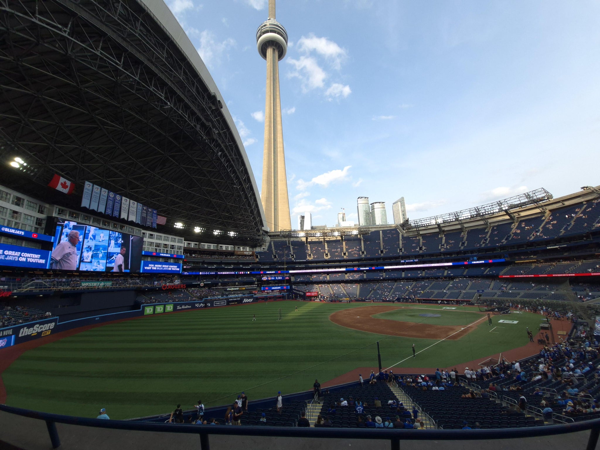 Real Fan View taken from Section 237 at Rogers Centre by Eric D