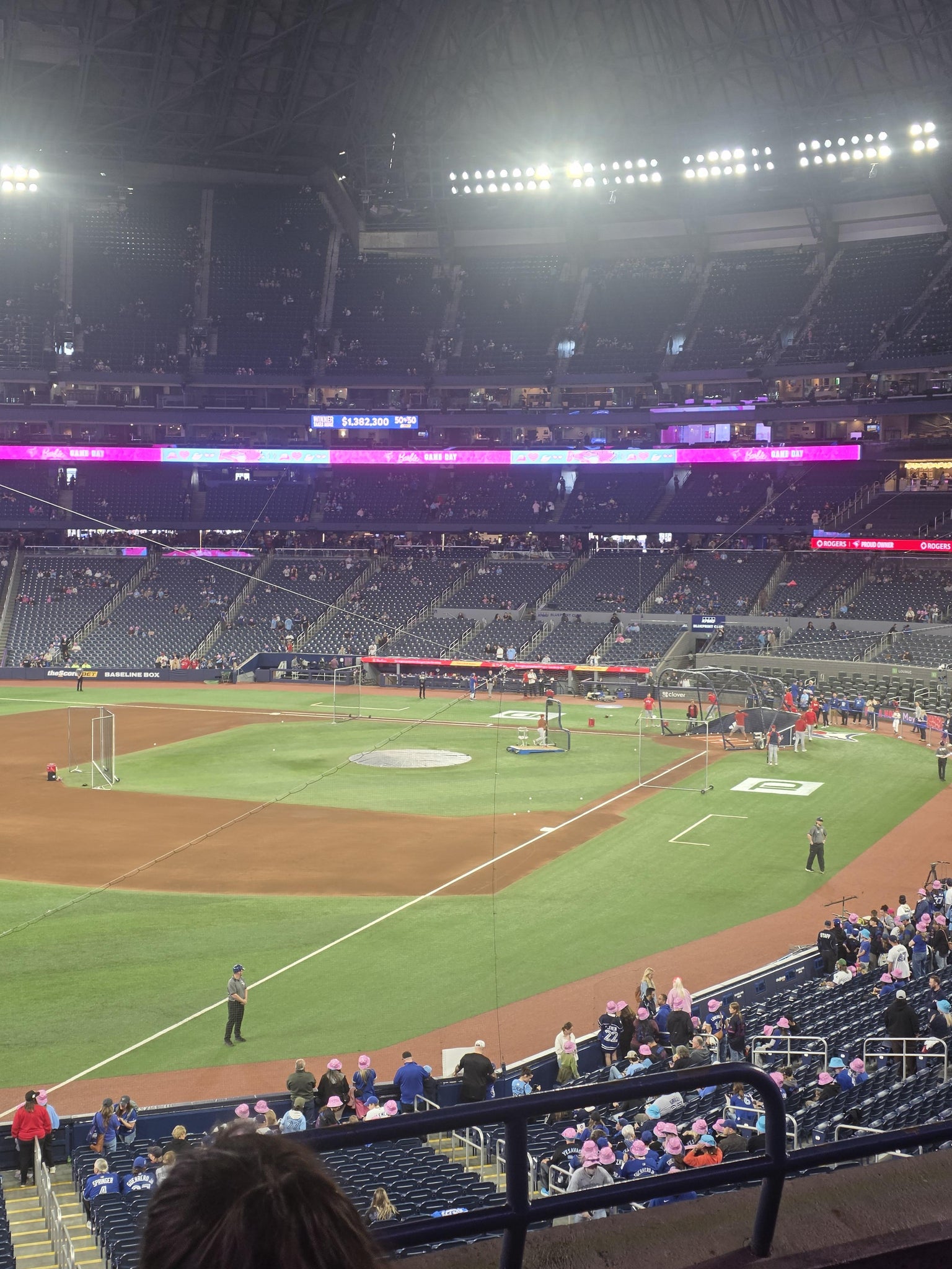 Real Fan View taken from Section 237 at Rogers Centre by Kathleen L