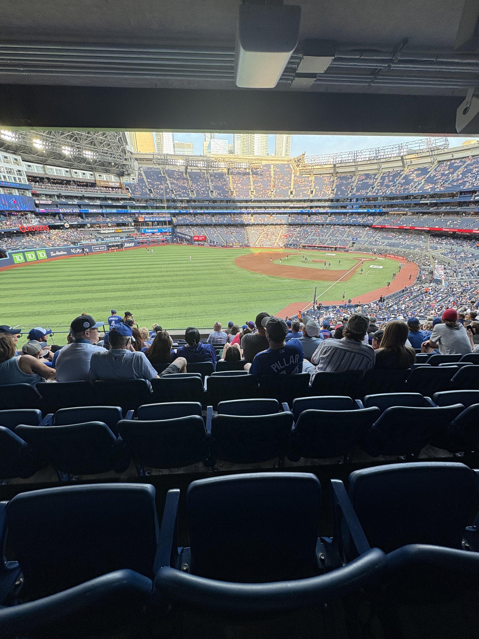 Real Fan View taken from Section 238 at Rogers Centre by Andrew J
