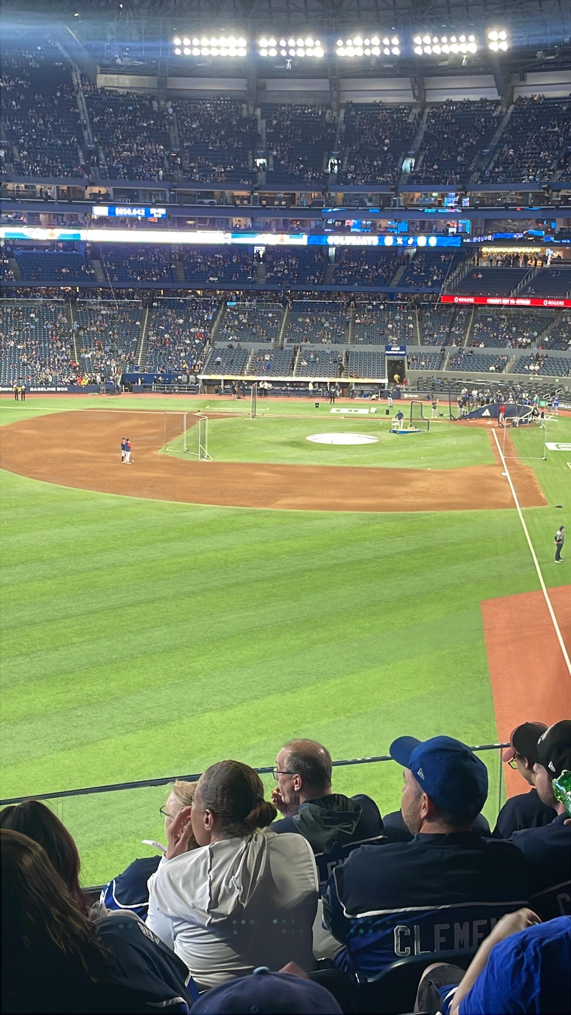 Real Fan View taken from Section 240 at Rogers Centre by Daniel G