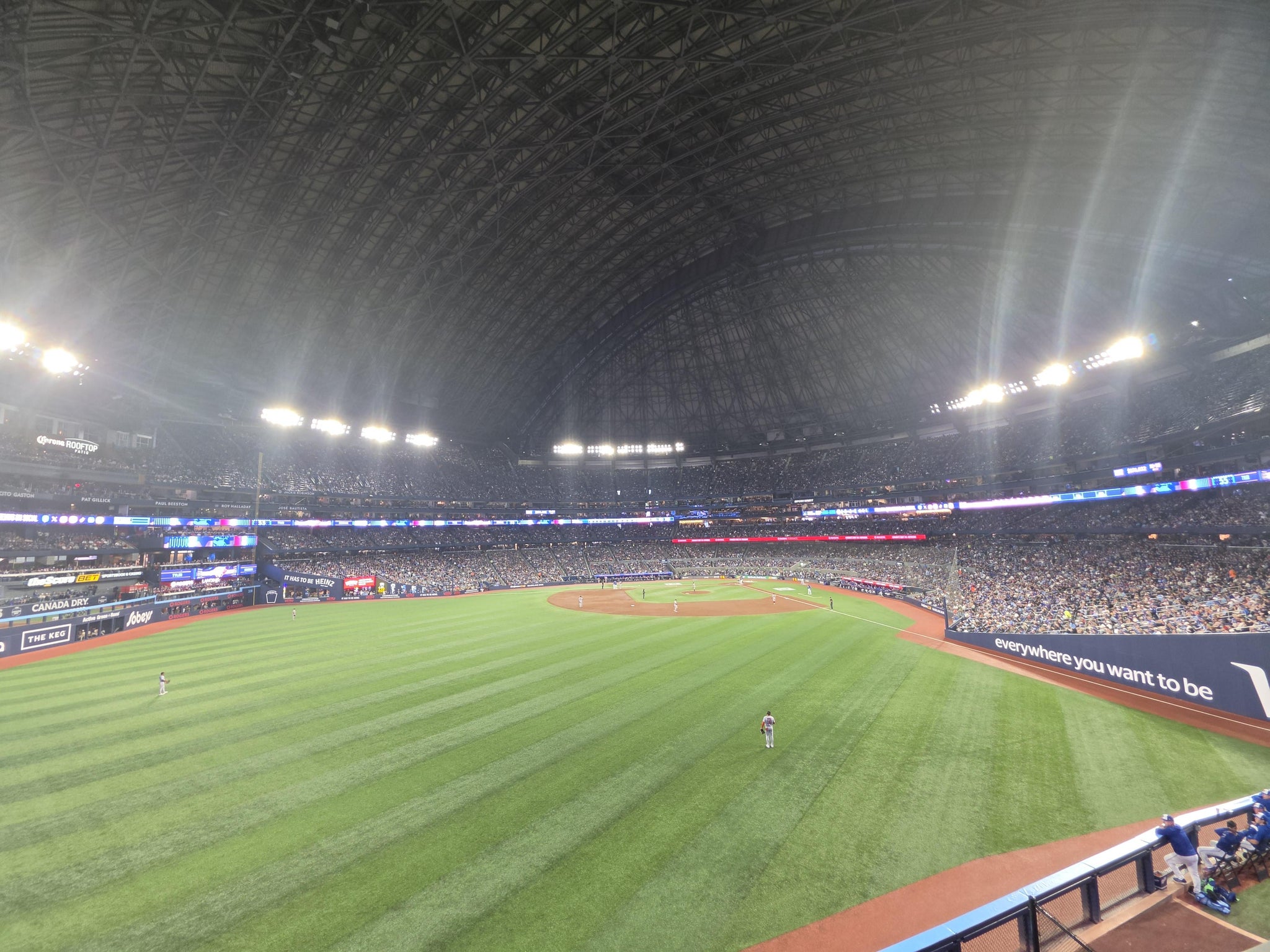 Real Fan View taken from Section 243 at Rogers Centre by Christopher L