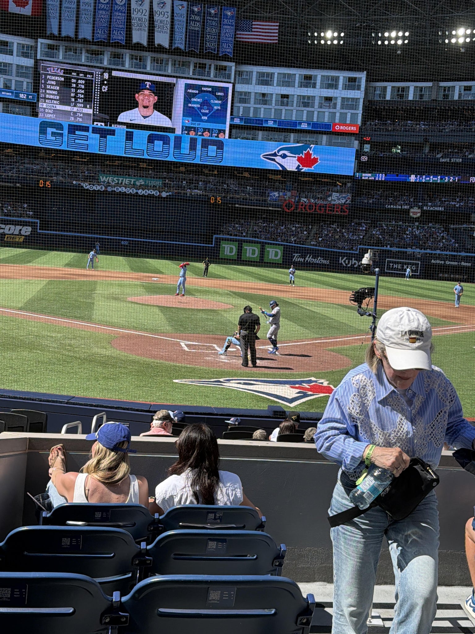 Real Fan View taken from Section 25 at Rogers Centre by Brian F