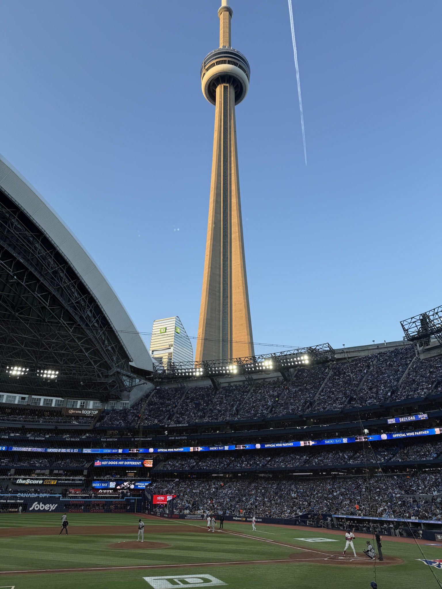 Real Fan View taken from Section 30 at Rogers Centre by Stephanie K