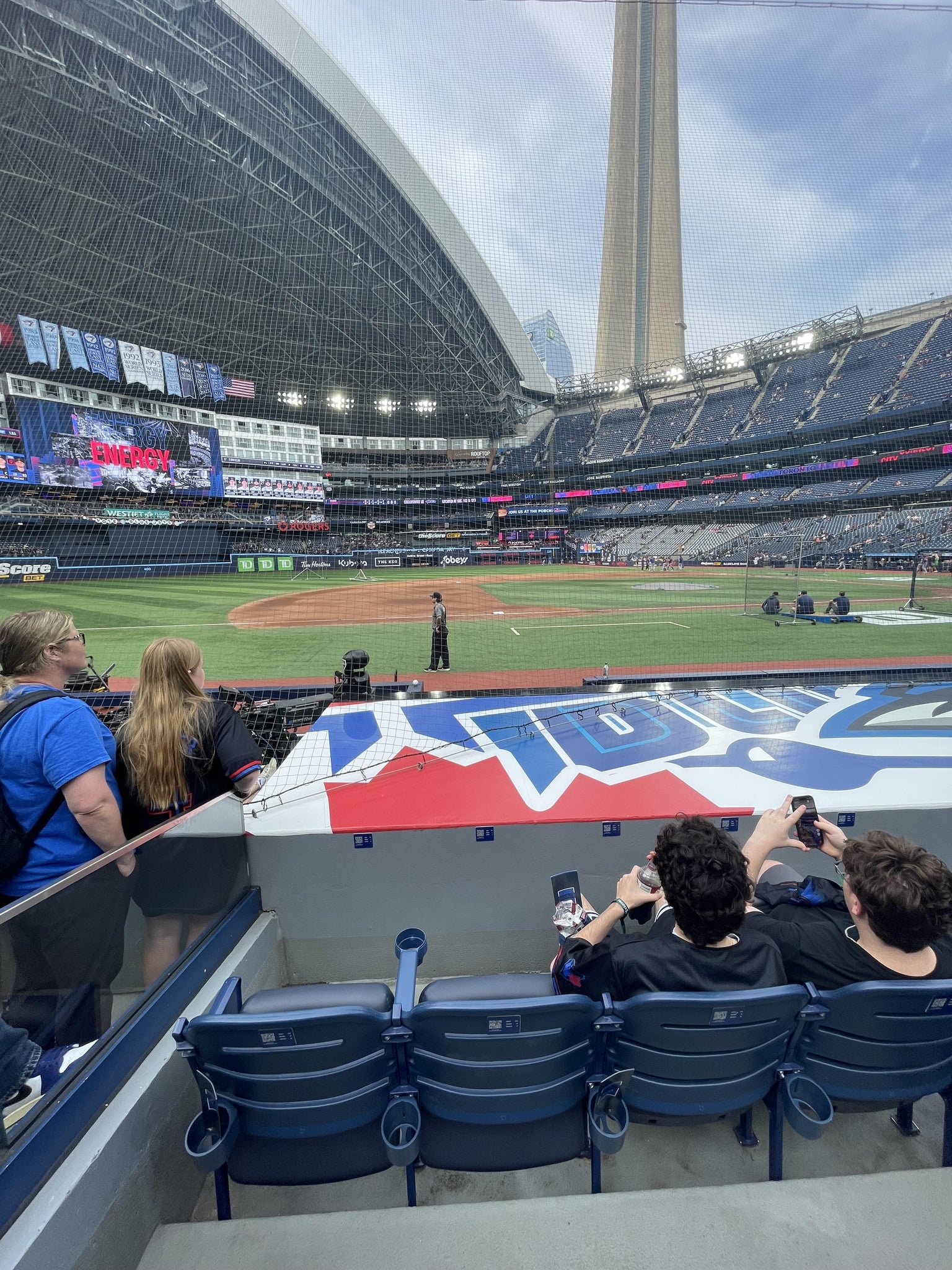 Real Fan View taken from Section 32 at Rogers Centre by Todd D
