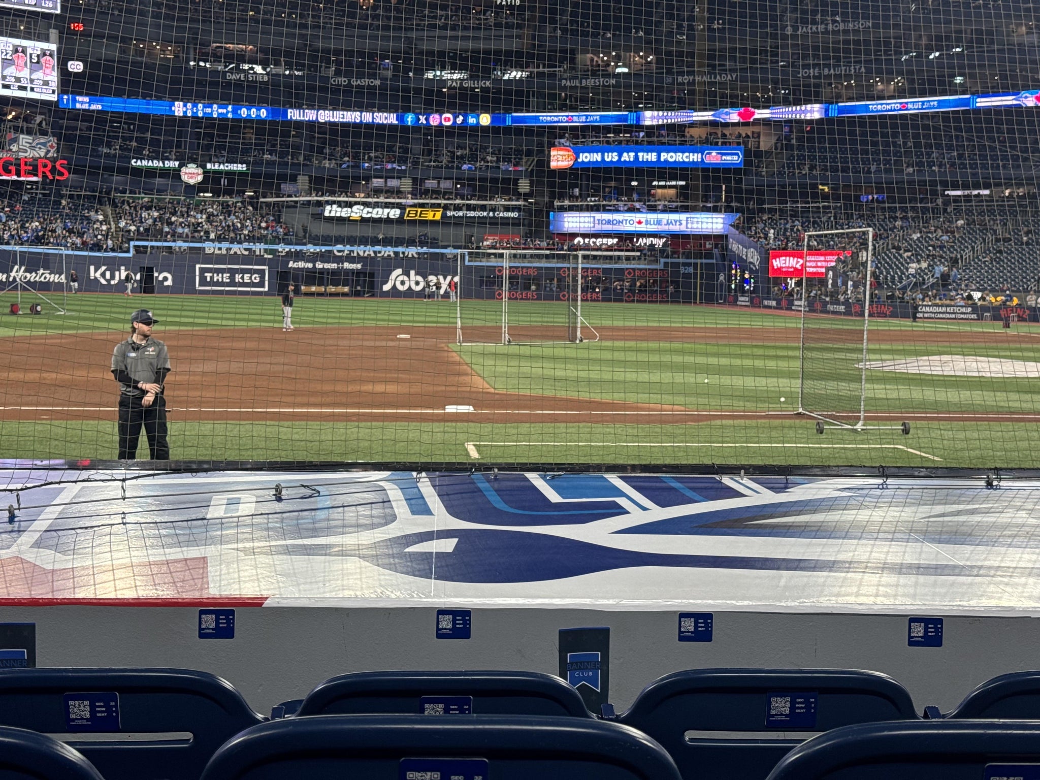 Real Fan View taken from Section 32 at Rogers Centre by Shawn C