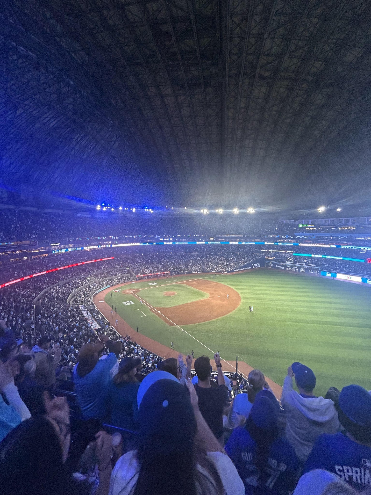 Real Fan View taken from Section 512 at Rogers Centre by Lauren S