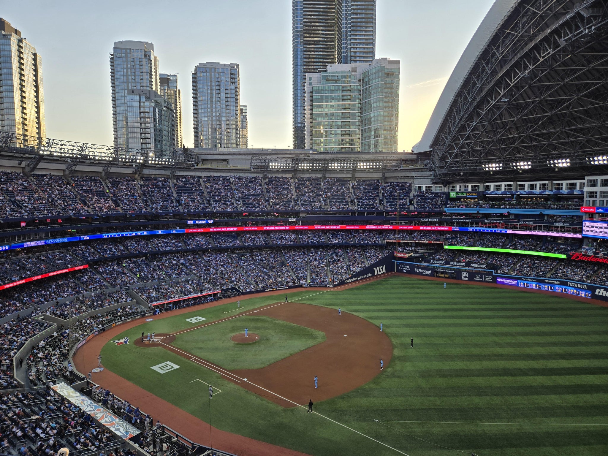 Real Fan View taken from Section 513 at Rogers Centre by Jaime A