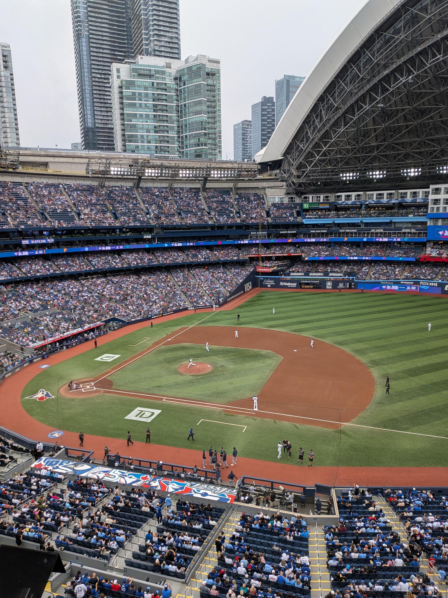 Real Fan View taken from Section 516 at Rogers Centre by Pirita B