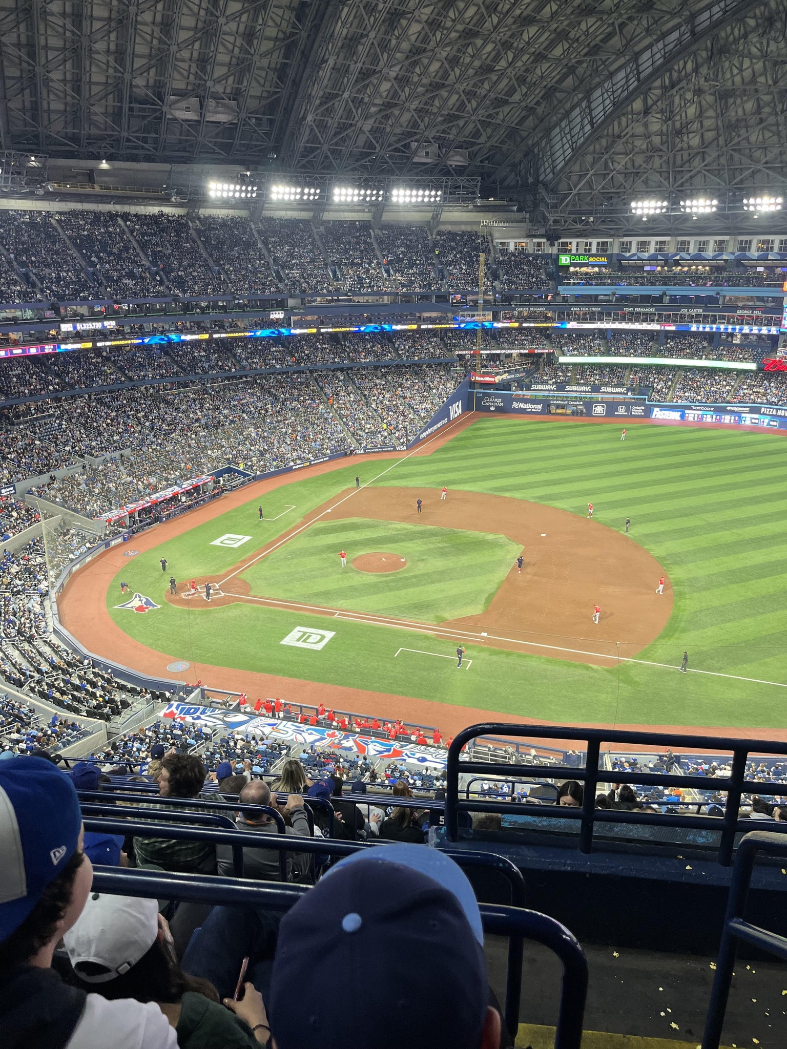 Real Fan View taken from Section 517 at Rogers Centre by Ryan T