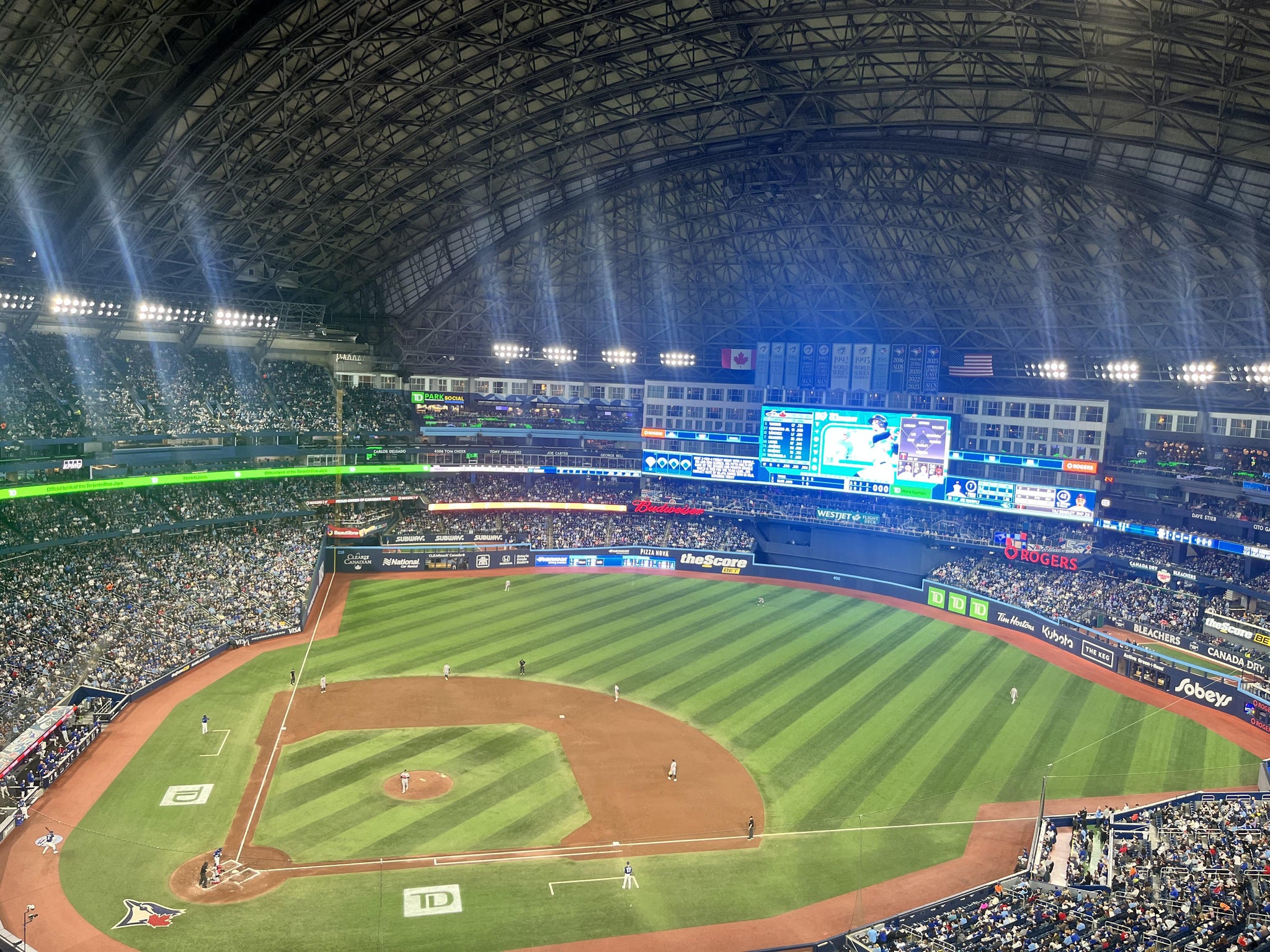 Real Fan View taken from Section 519 at Rogers Centre by Allison M