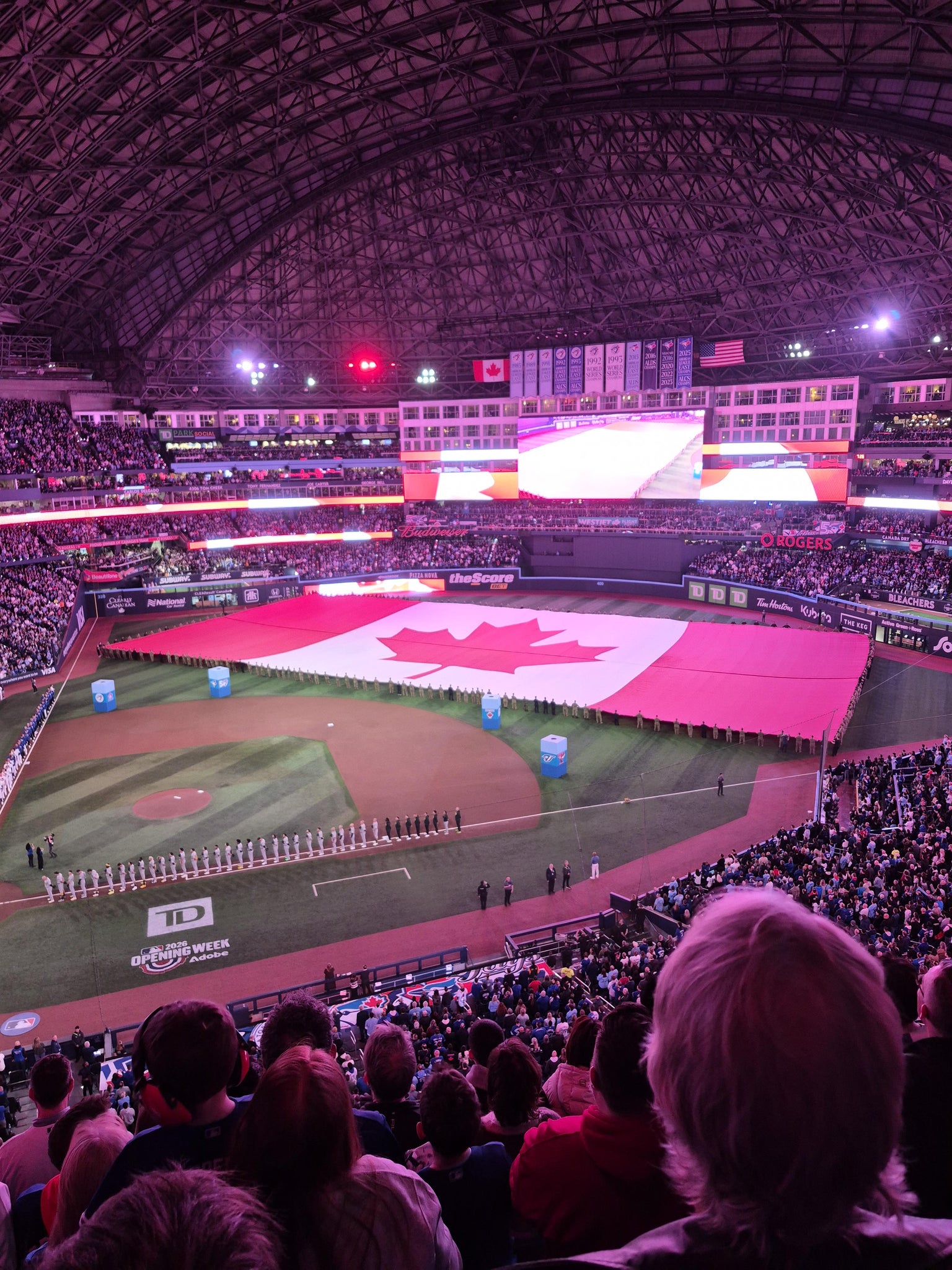 Real Fan View taken from Section 519 at Rogers Centre by Shawn F