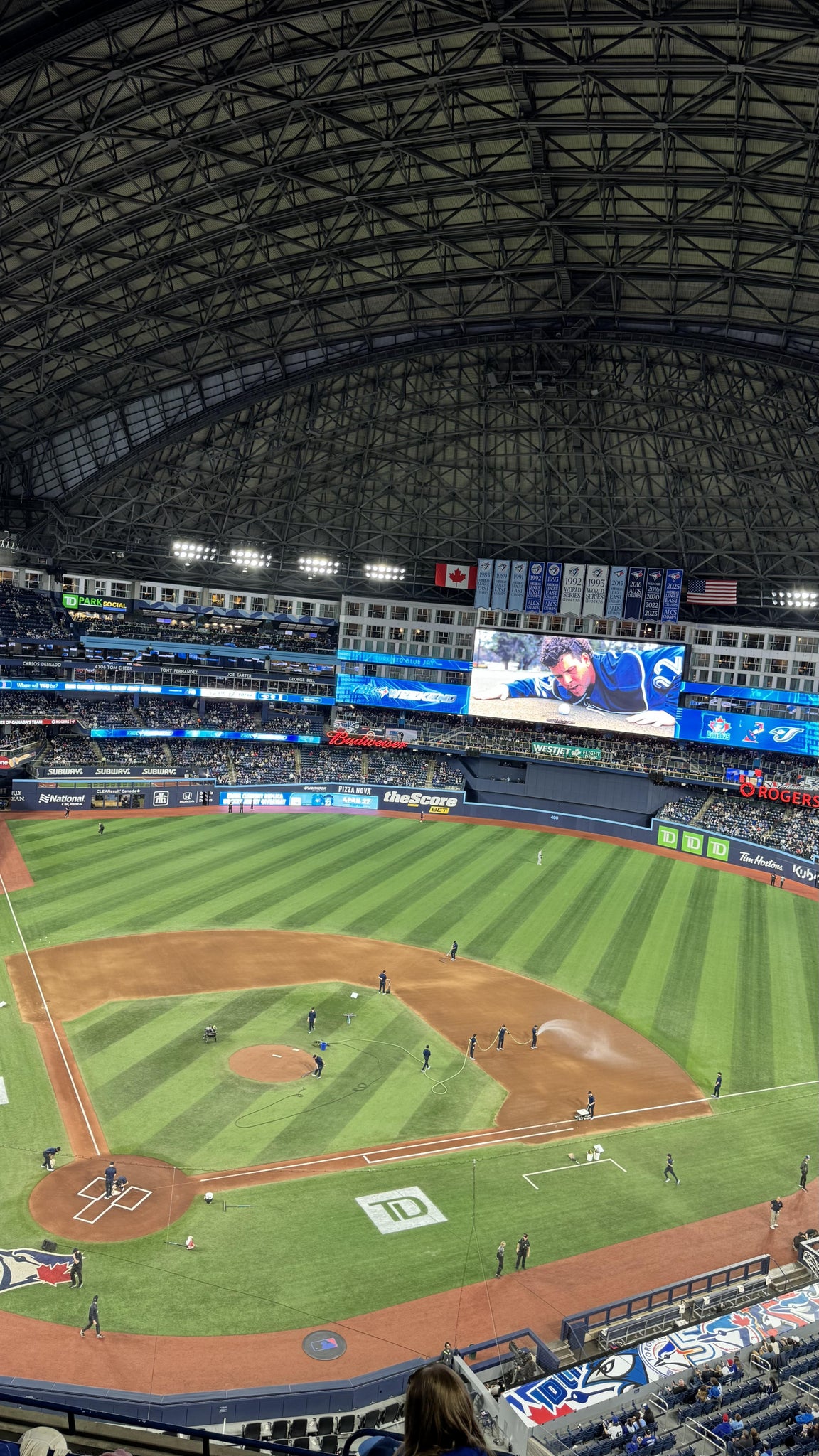 Real Fan View taken from Section 521 at Rogers Centre by Linzie D