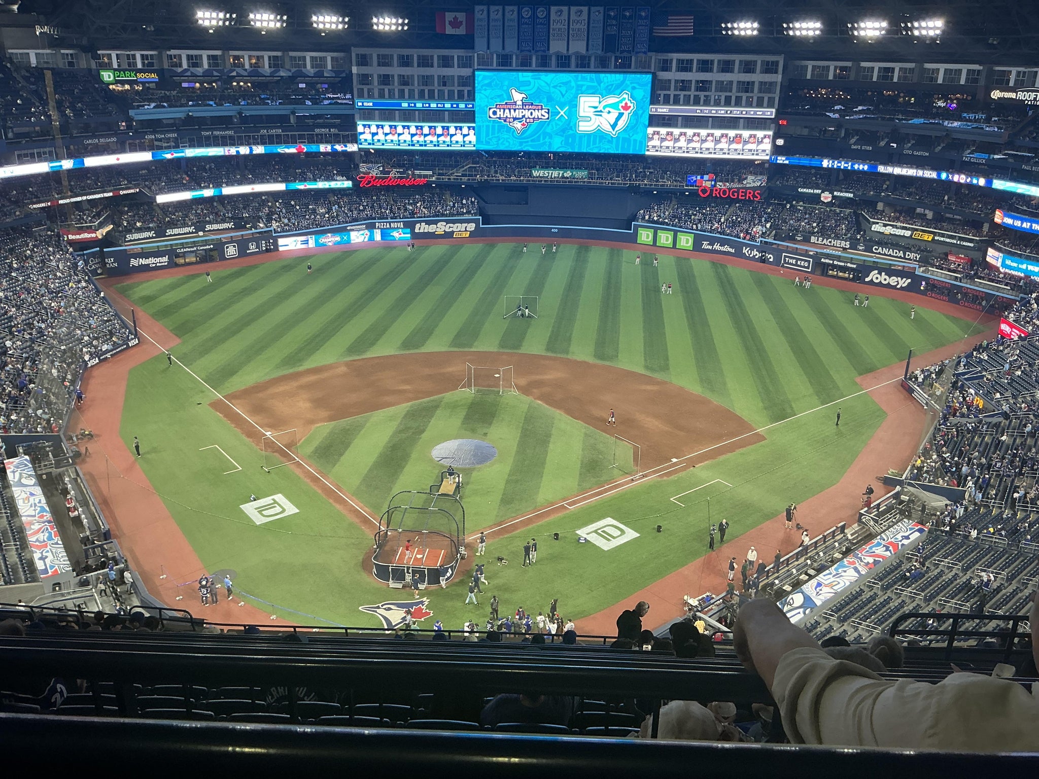 Real Fan View taken from Section 523 at Rogers Centre by James M