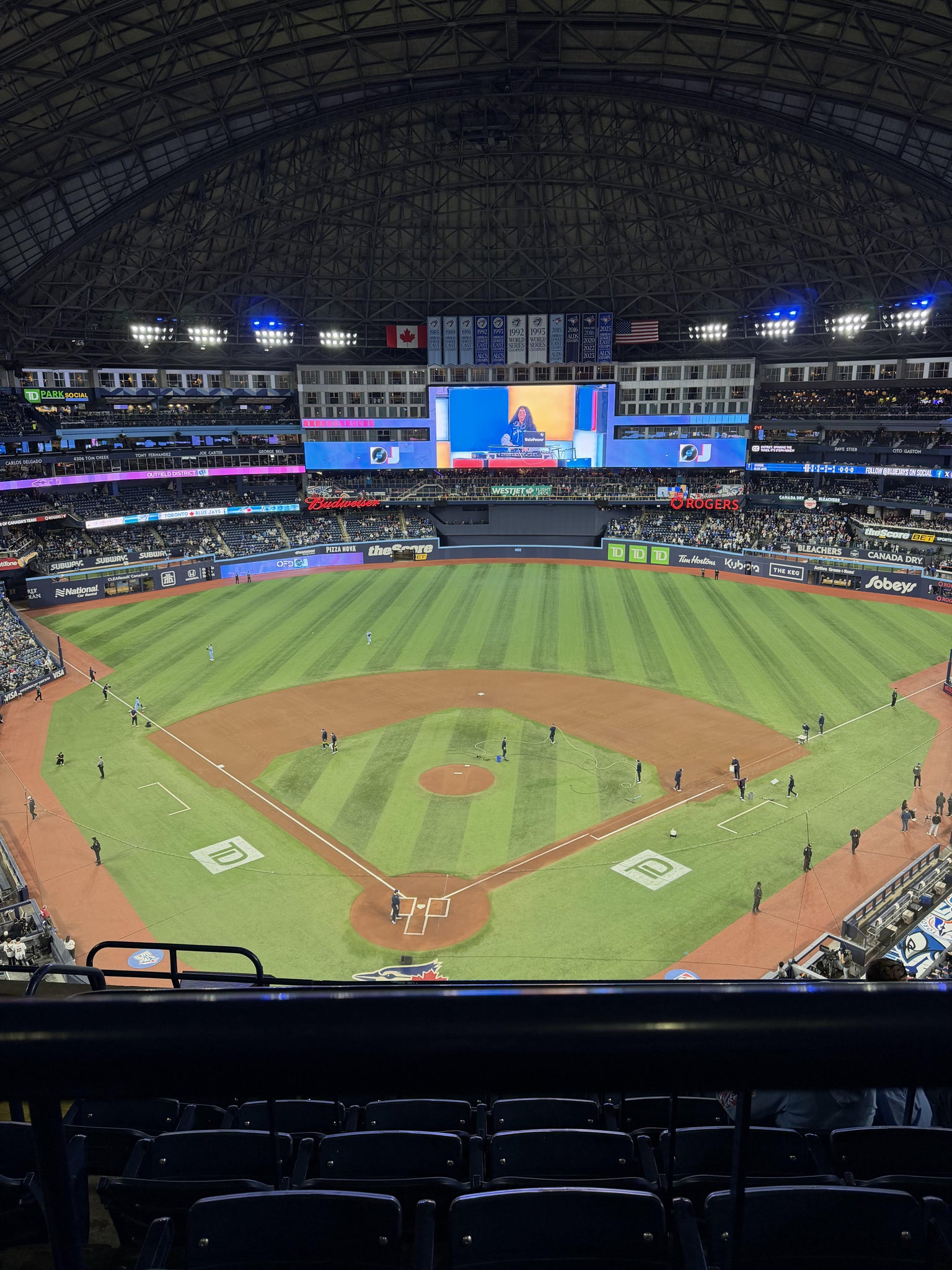 Real Fan View taken from Section 523 at Rogers Centre by Tristan M