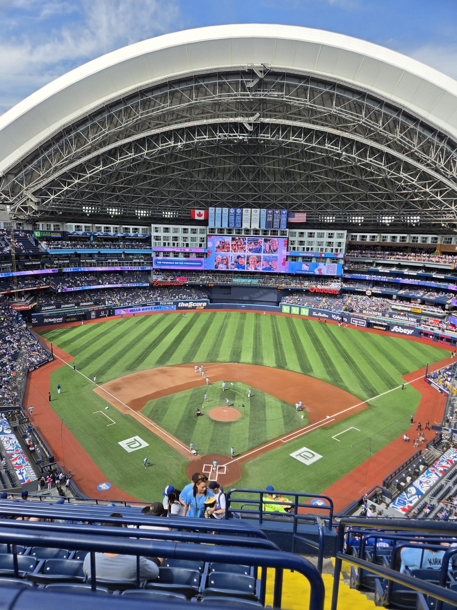 Real Fan View taken from Section 524 at Rogers Centre by Kevin B