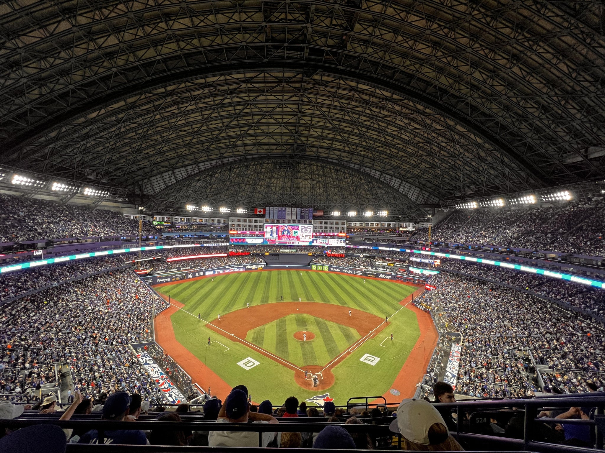 Real Fan View taken from Section 525 at Rogers Centre by Ulises J
