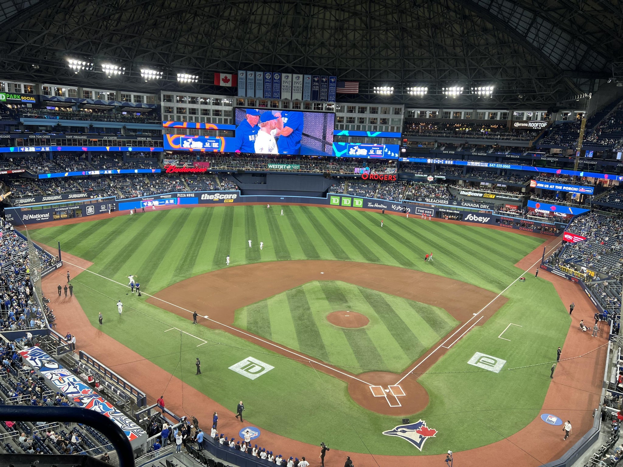 Real Fan View taken from Section 525 at Rogers Centre by Cheryl D