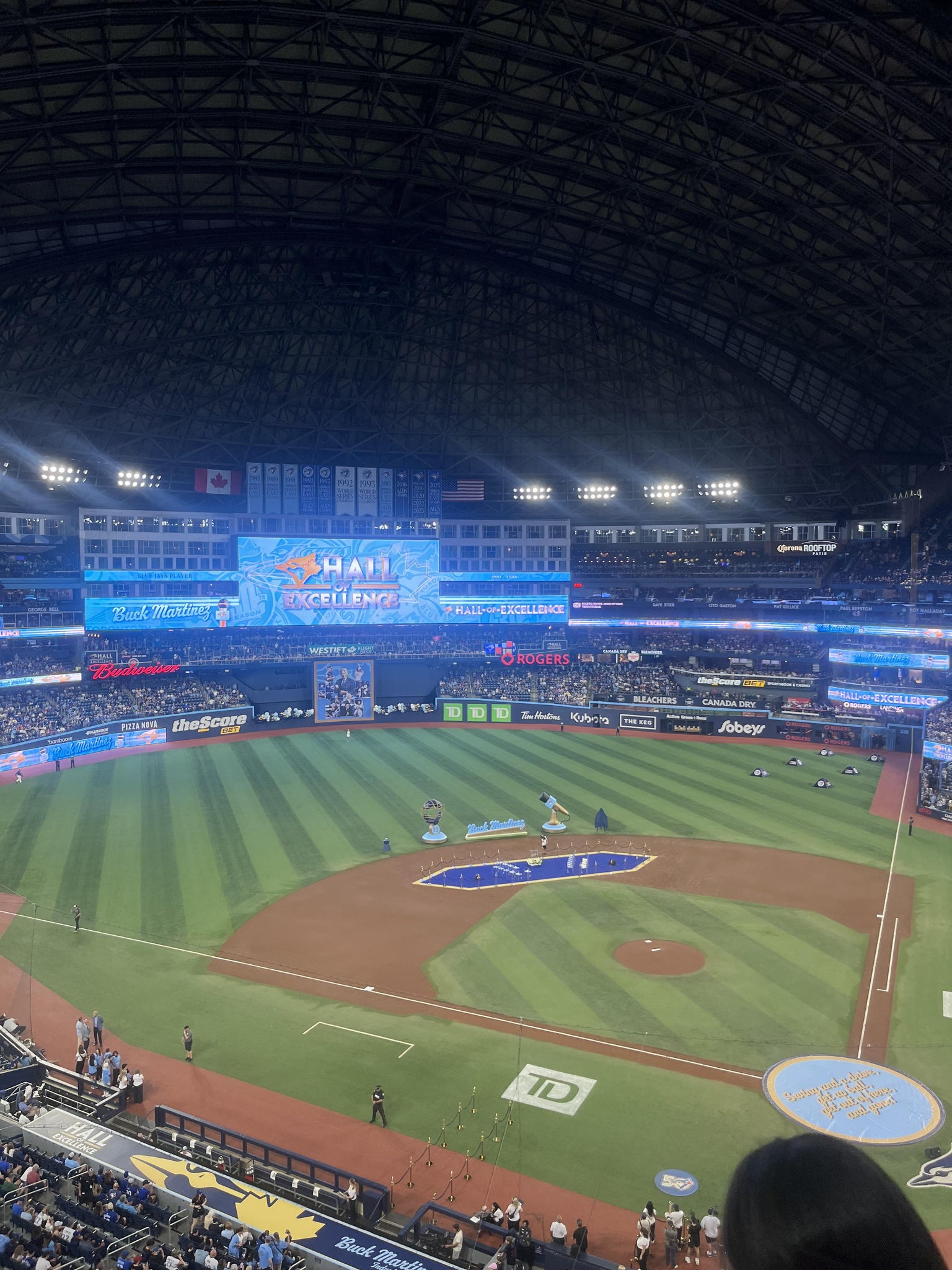 Real Fan View taken from Section 527 at Rogers Centre by Nicolas D