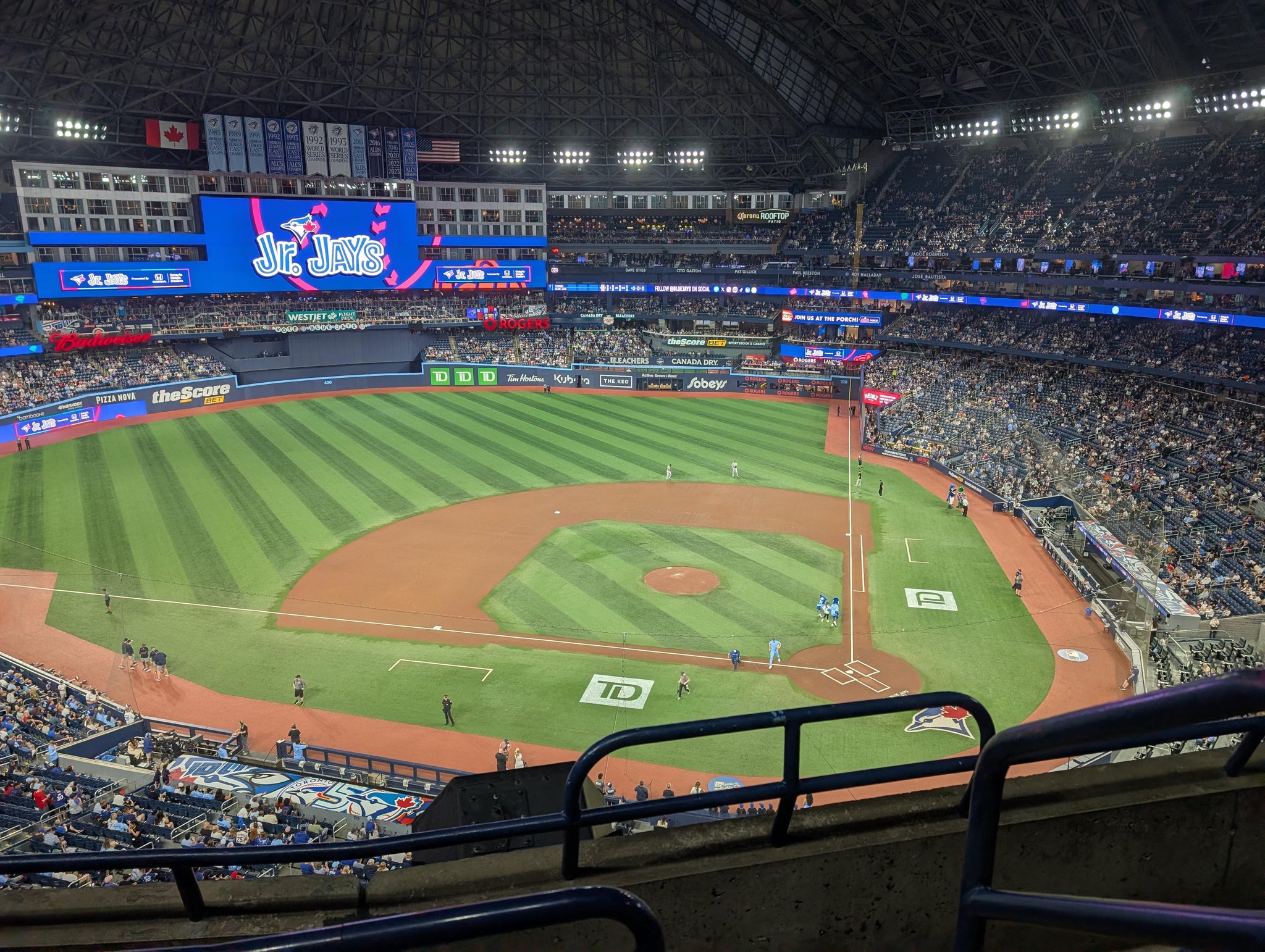 Real Fan View taken from Section 528 at Rogers Centre by Martin J