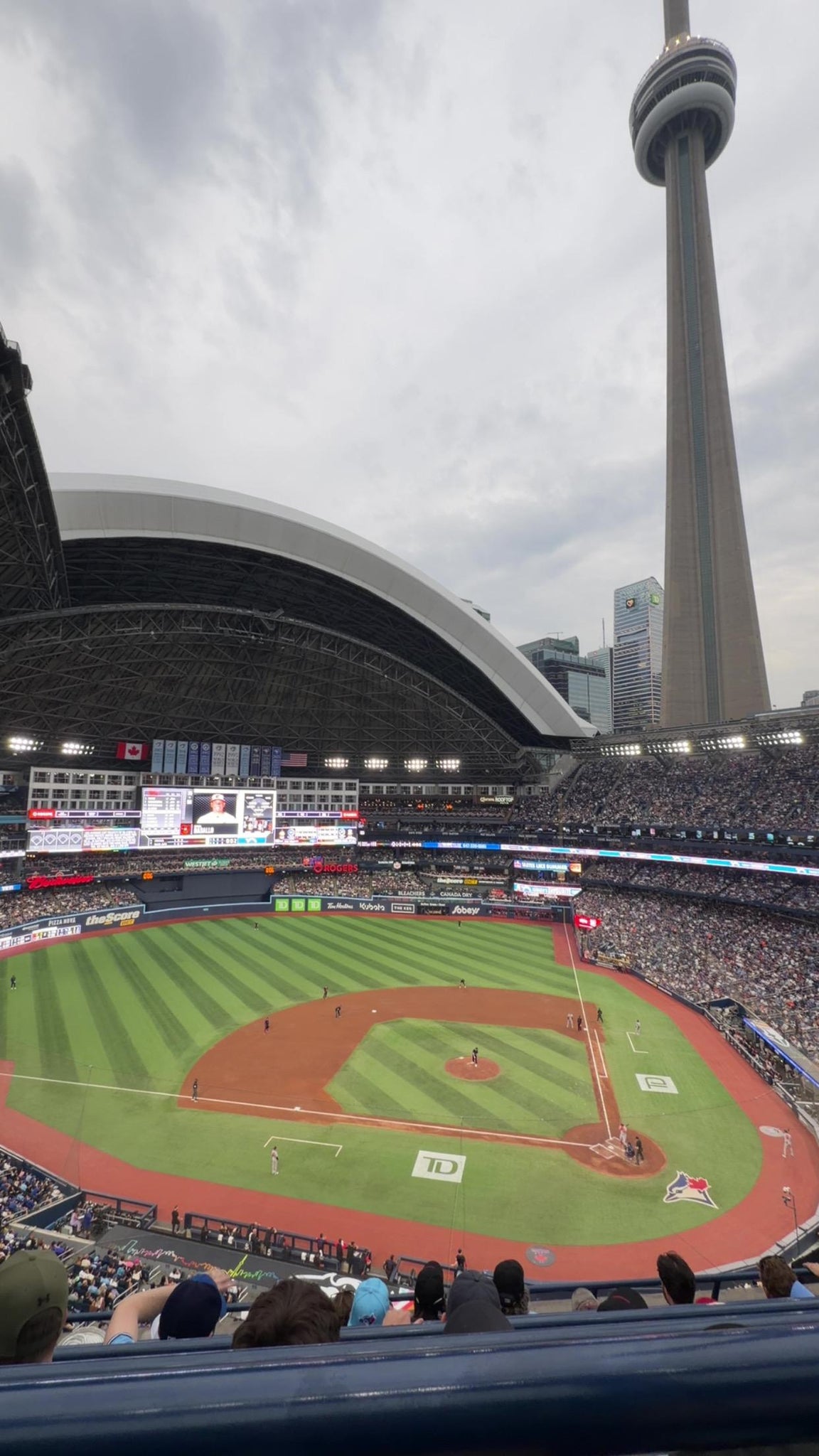 Real Fan View taken from Section 528 at Rogers Centre by Jeremy P