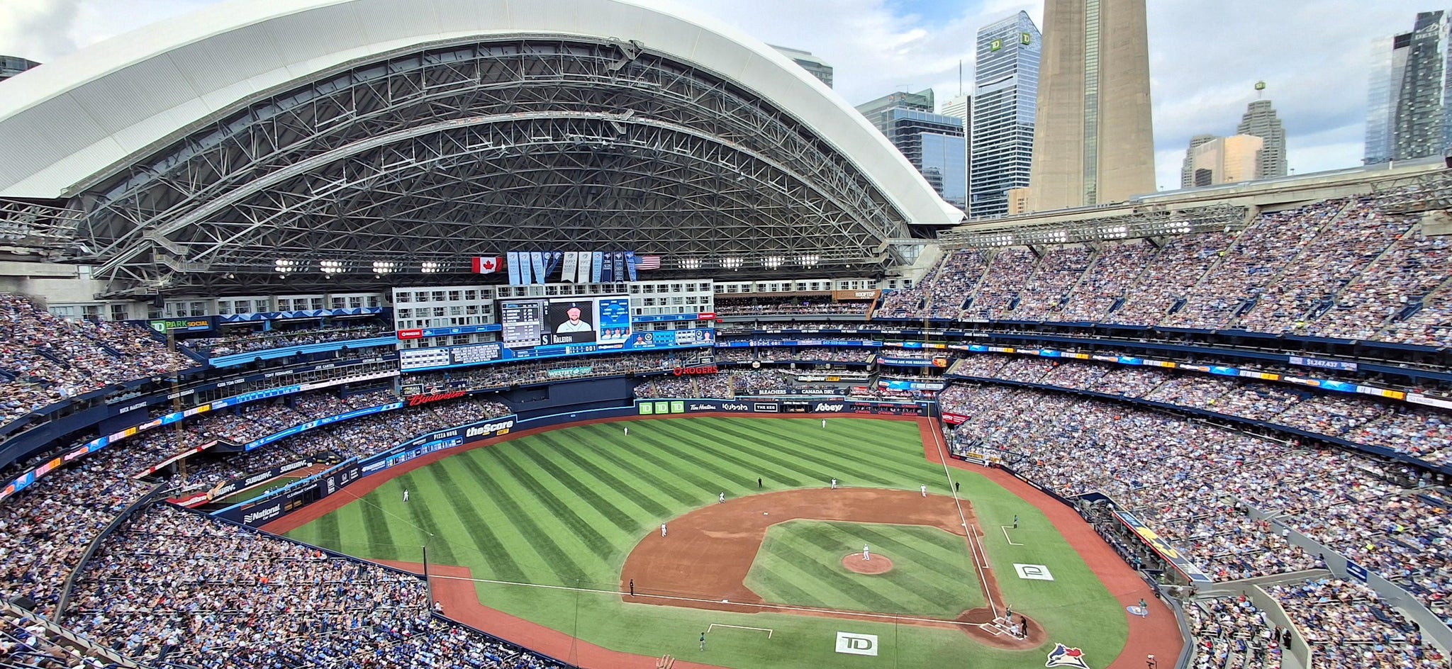 Real Fan View taken from Section 529 at Rogers Centre by Yesennia G