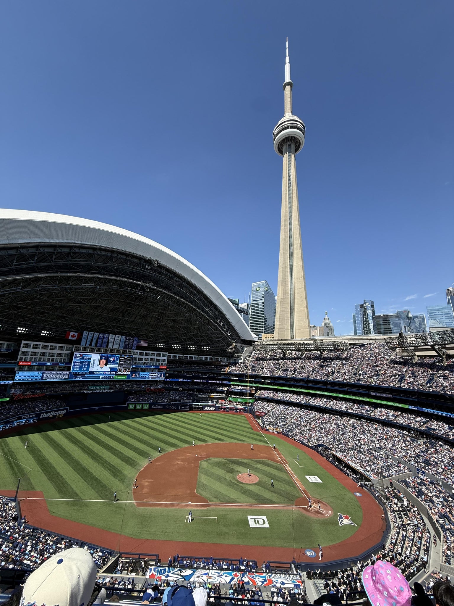 Real Fan View taken from Section 530 at Rogers Centre by Jonathan K