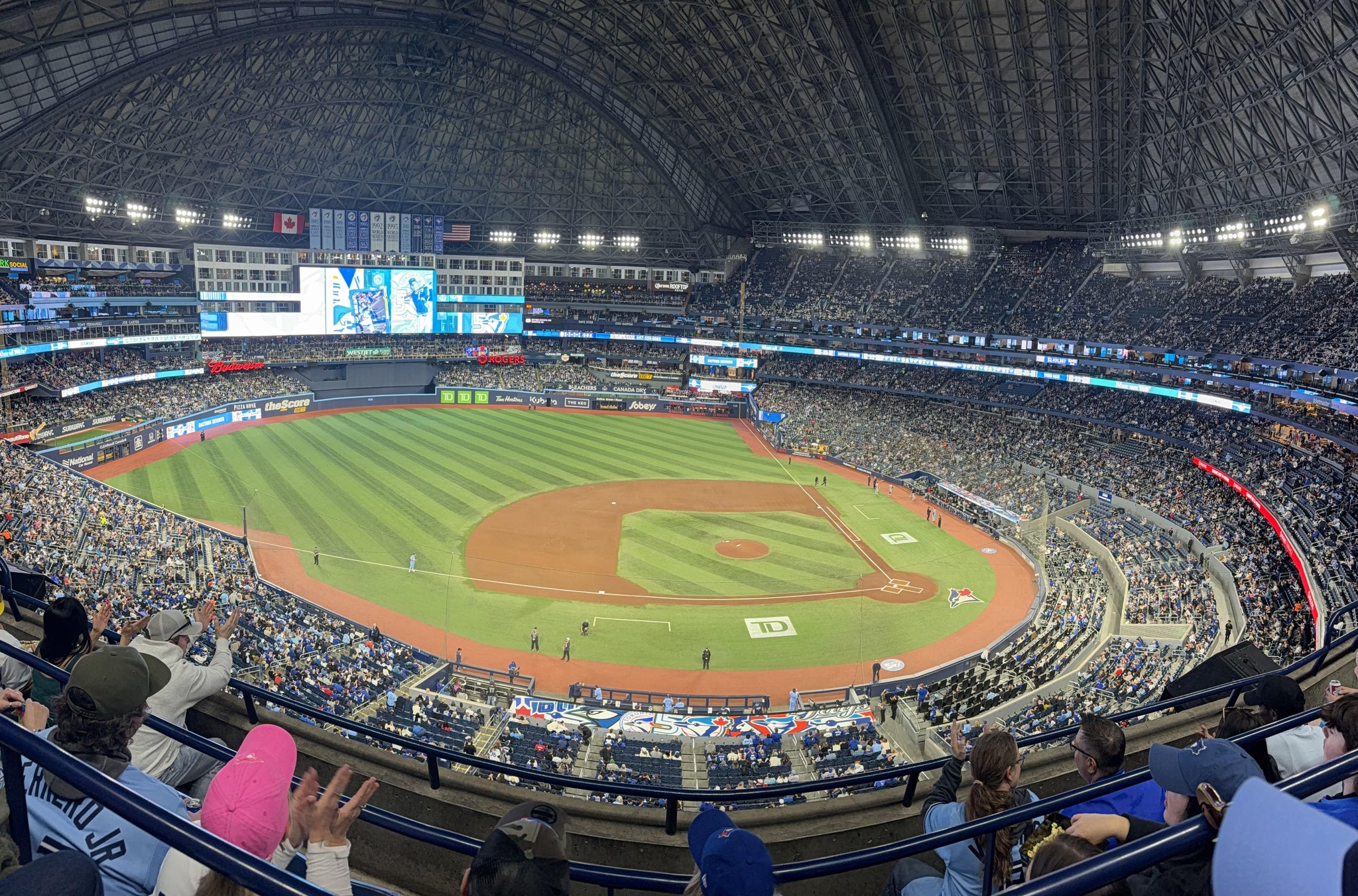 Real Fan View taken from Section 530 at Rogers Centre by Anonymous User