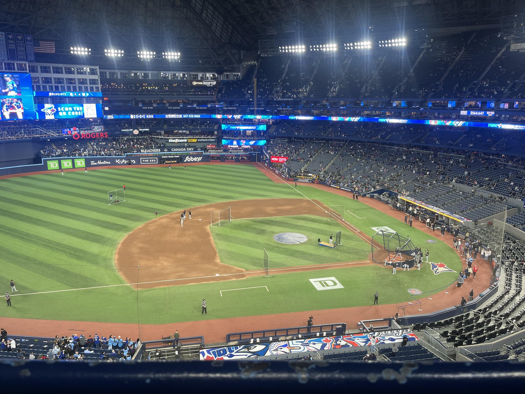 Real Fan View taken from Section 531 at Rogers Centre by Shannon P