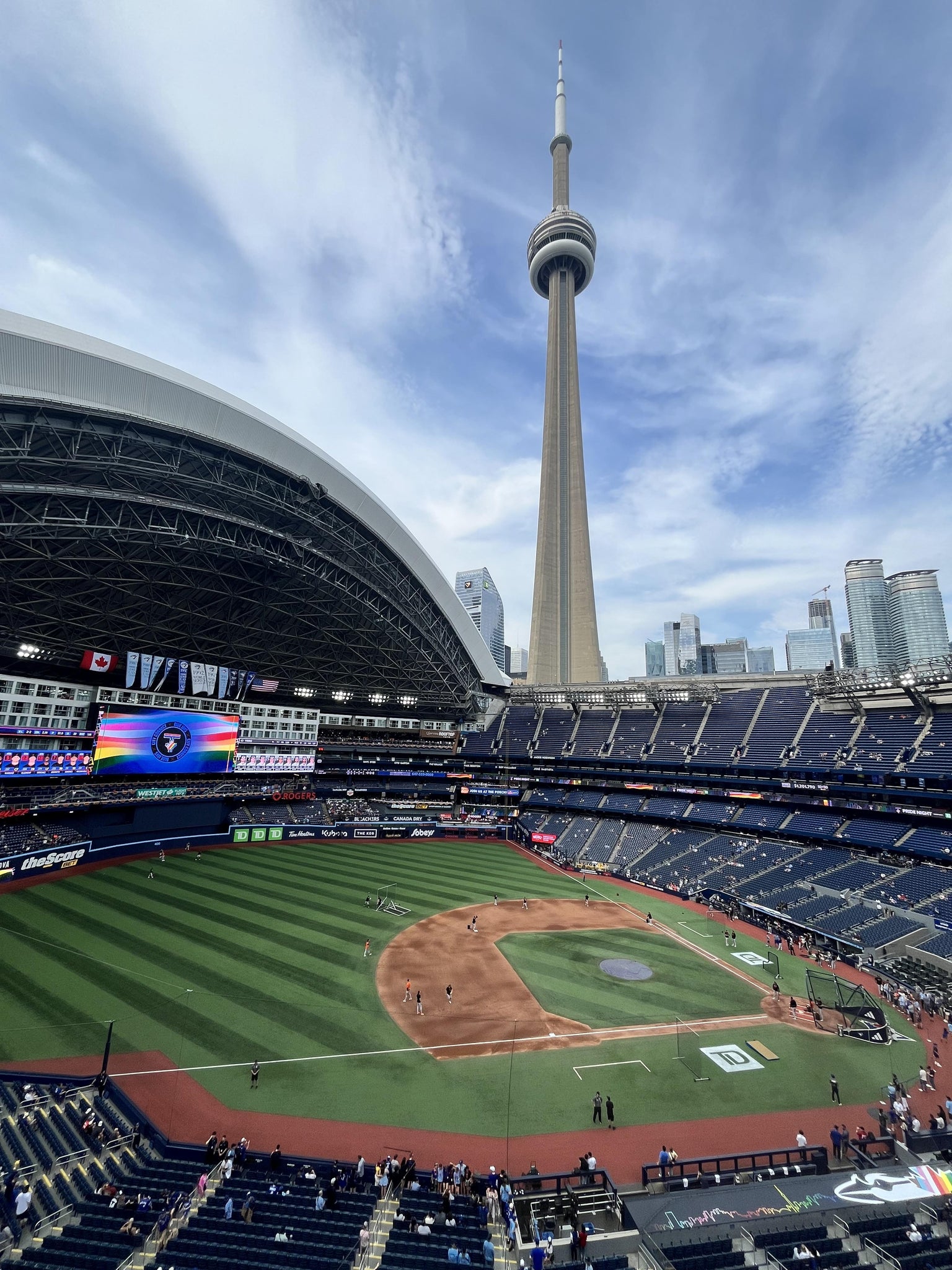 Real Fan View taken from Section 532 at Rogers Centre by Aileen M