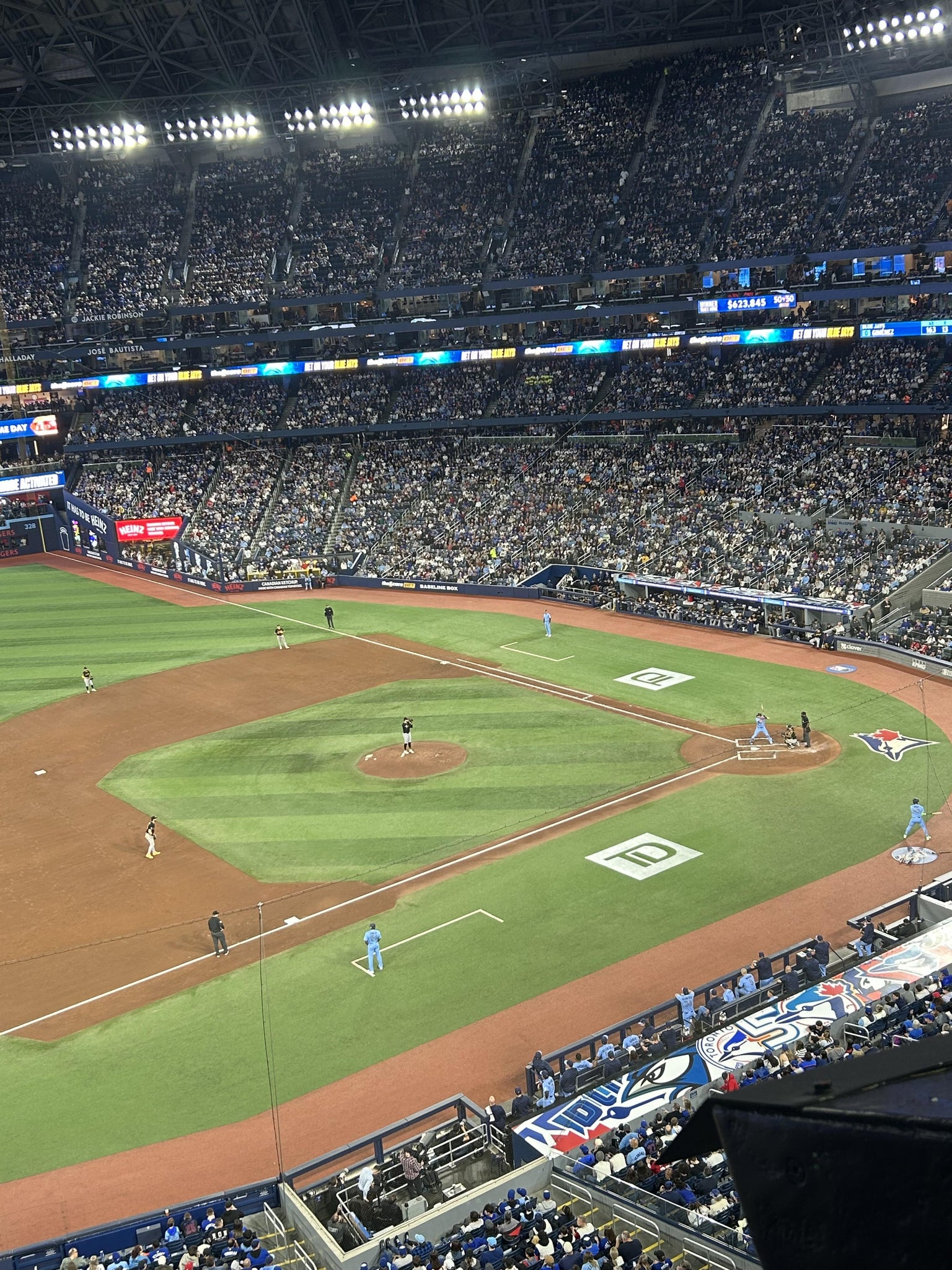 Real Fan View taken from Section 533 at Rogers Centre by Sarah H