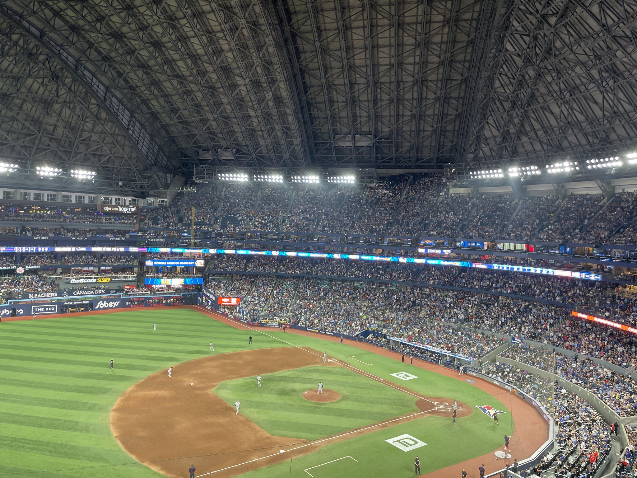 Real Fan View taken from Section 533 at Rogers Centre by Anonymous User
