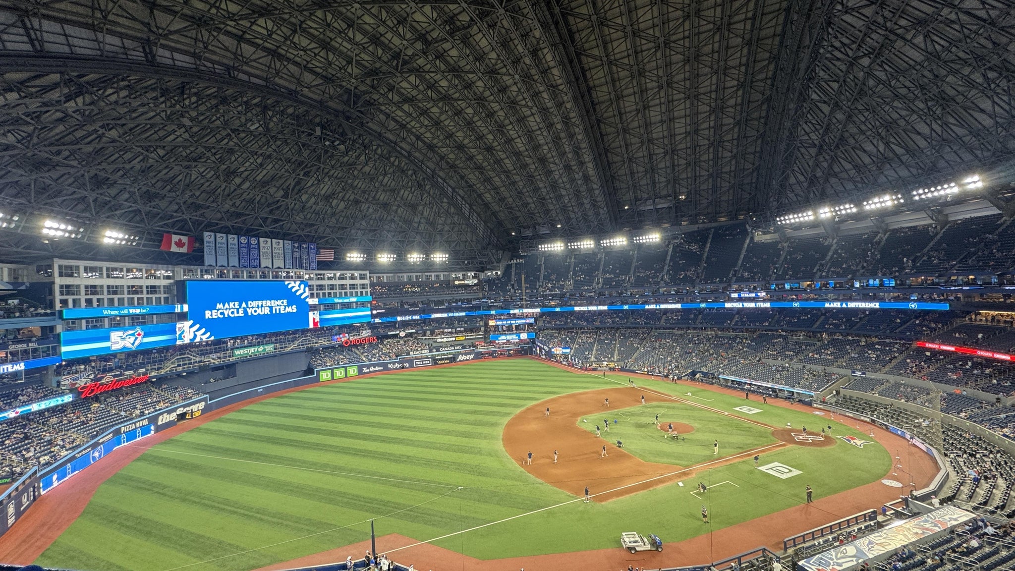 Real Fan View taken from Section 534 at Rogers Centre by Anonymous User