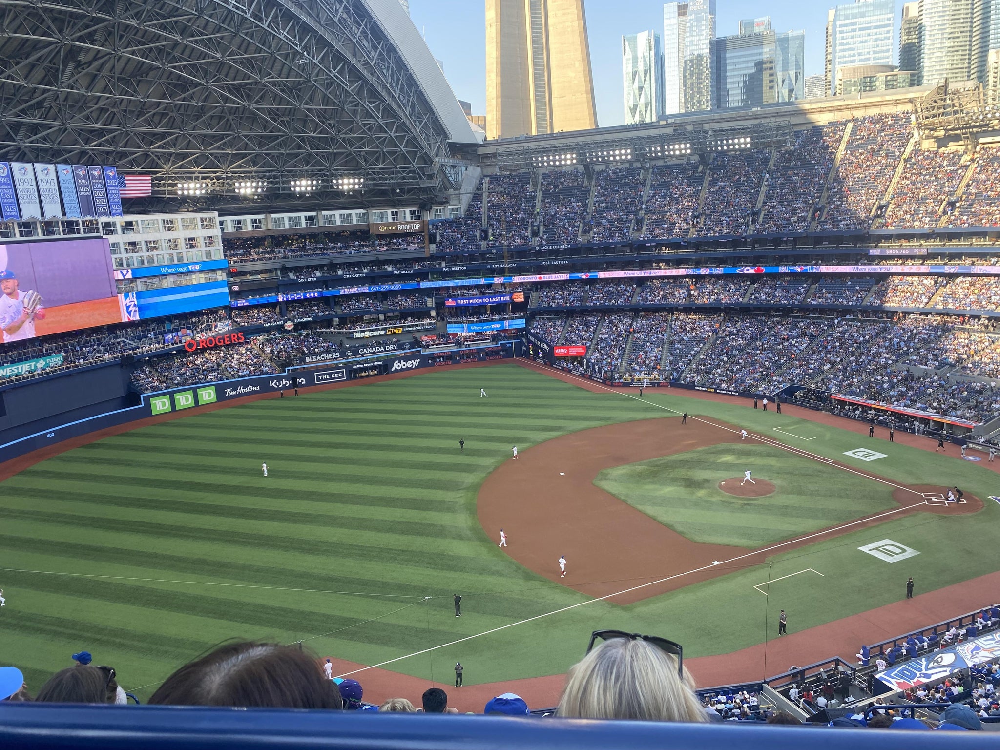 Real Fan View taken from Section 534 at Rogers Centre by Angelo G