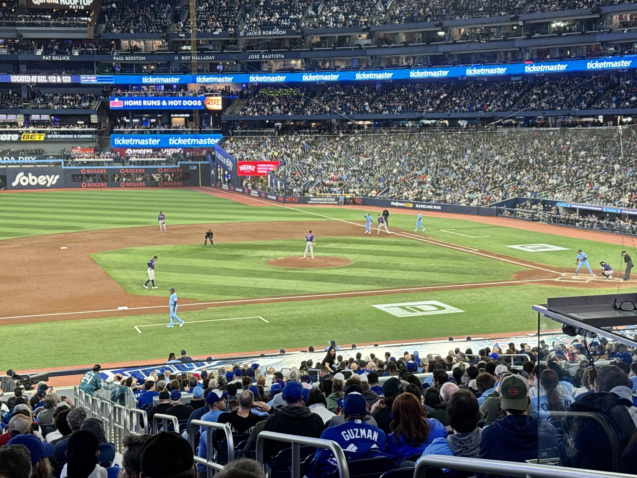 Real Fan View taken from Section 534 at Rogers Centre by Stefano V