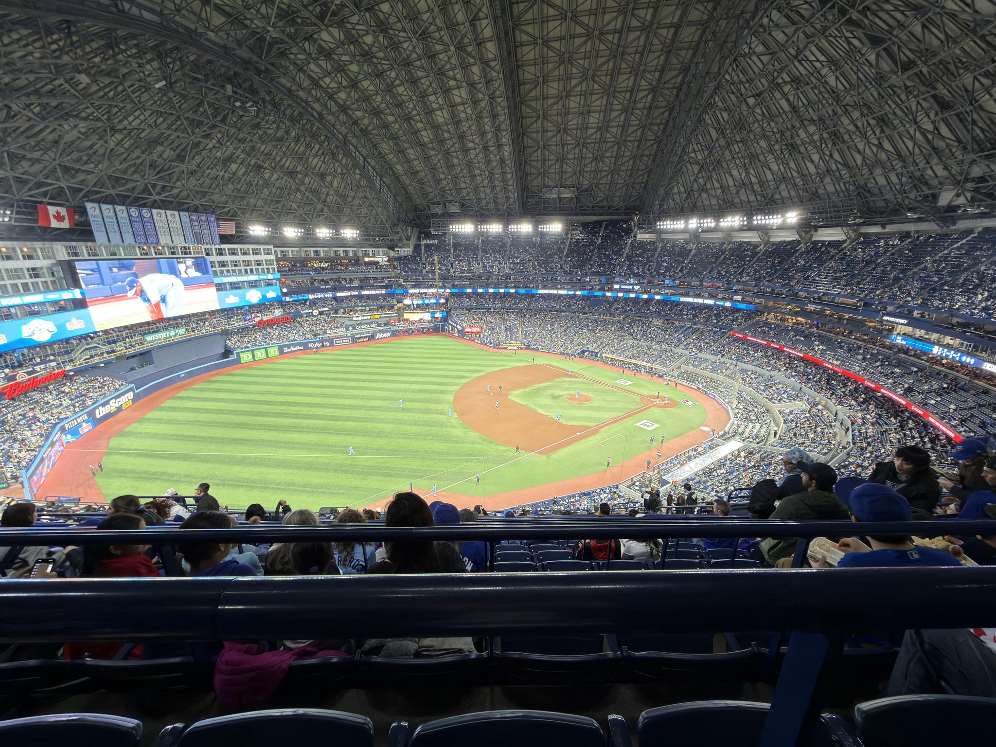 Real Fan View taken from Section 535 at Rogers Centre by Evan Z