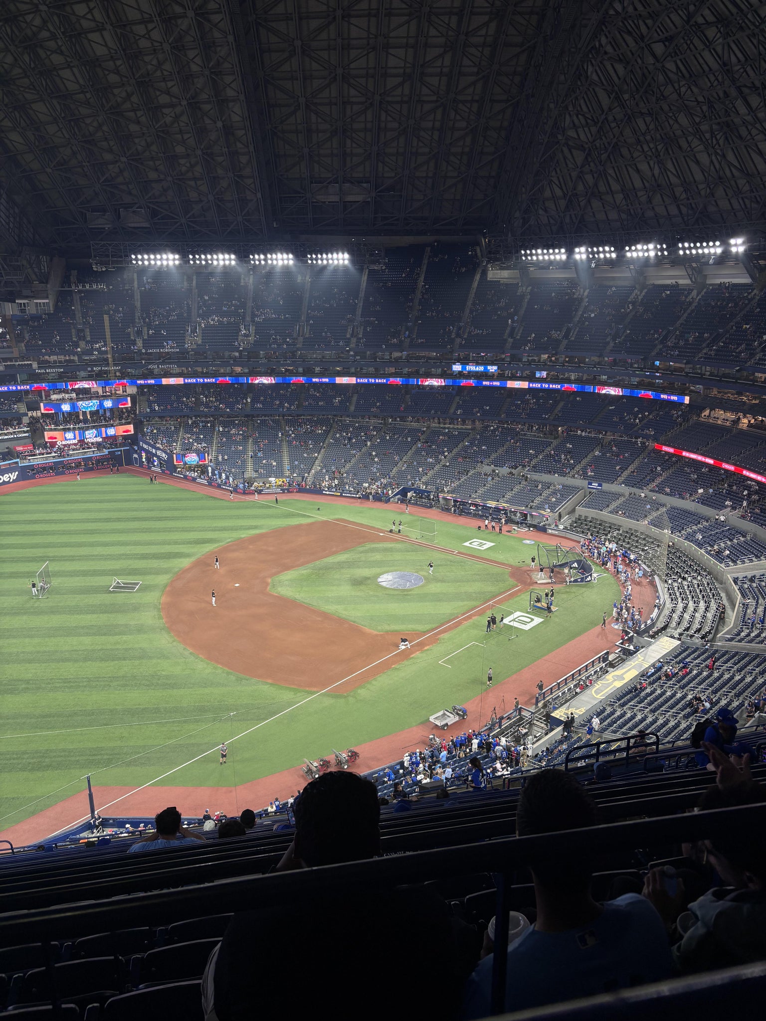 Real Fan View taken from Section 535 at Rogers Centre by Ryan B