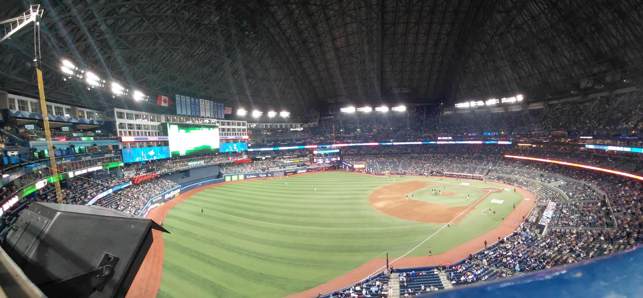 Real Fan View taken from Section 536 at Rogers Centre by Marisa K
