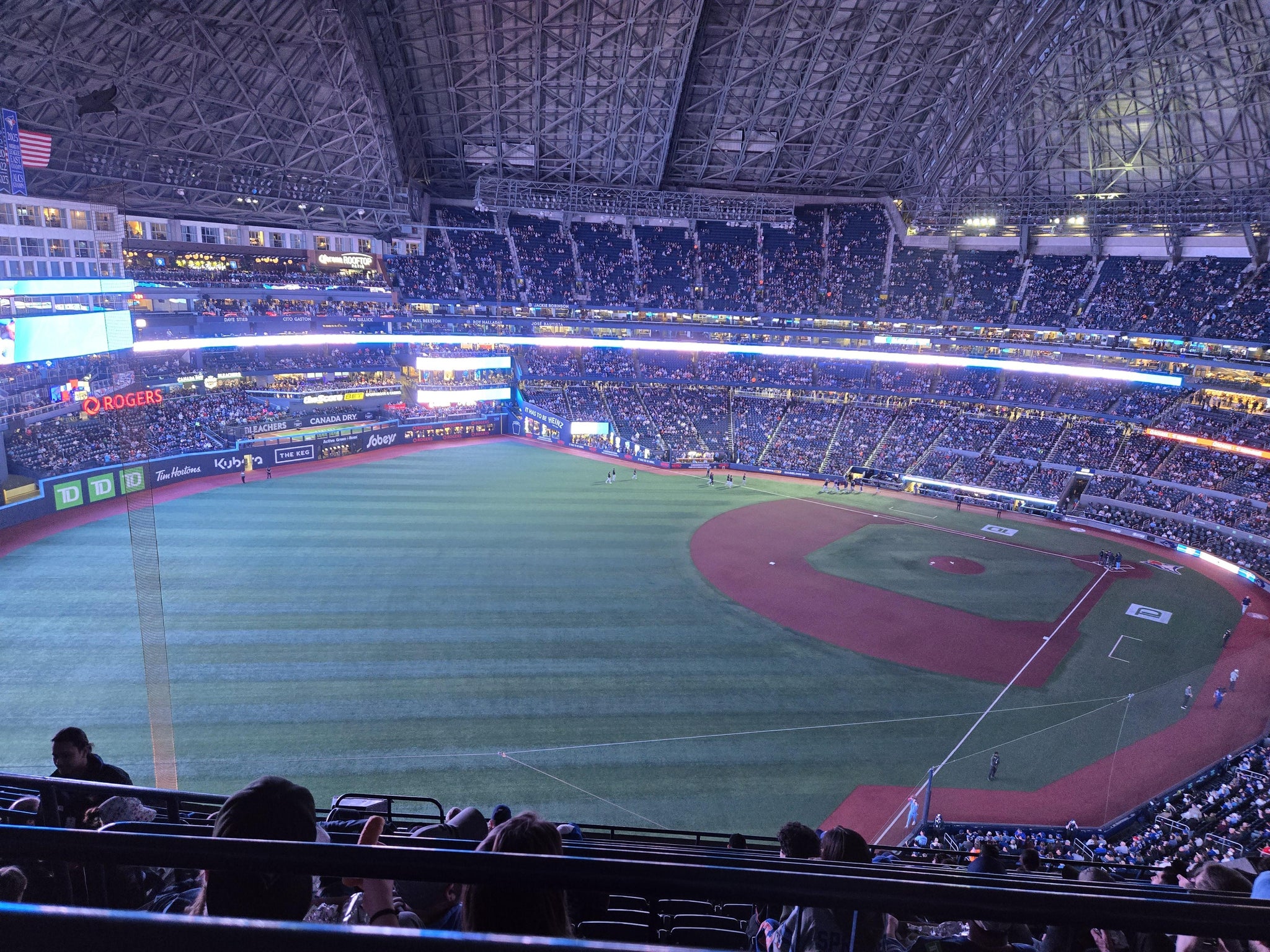 Real Fan View taken from Section 538 at Rogers Centre by Lance R