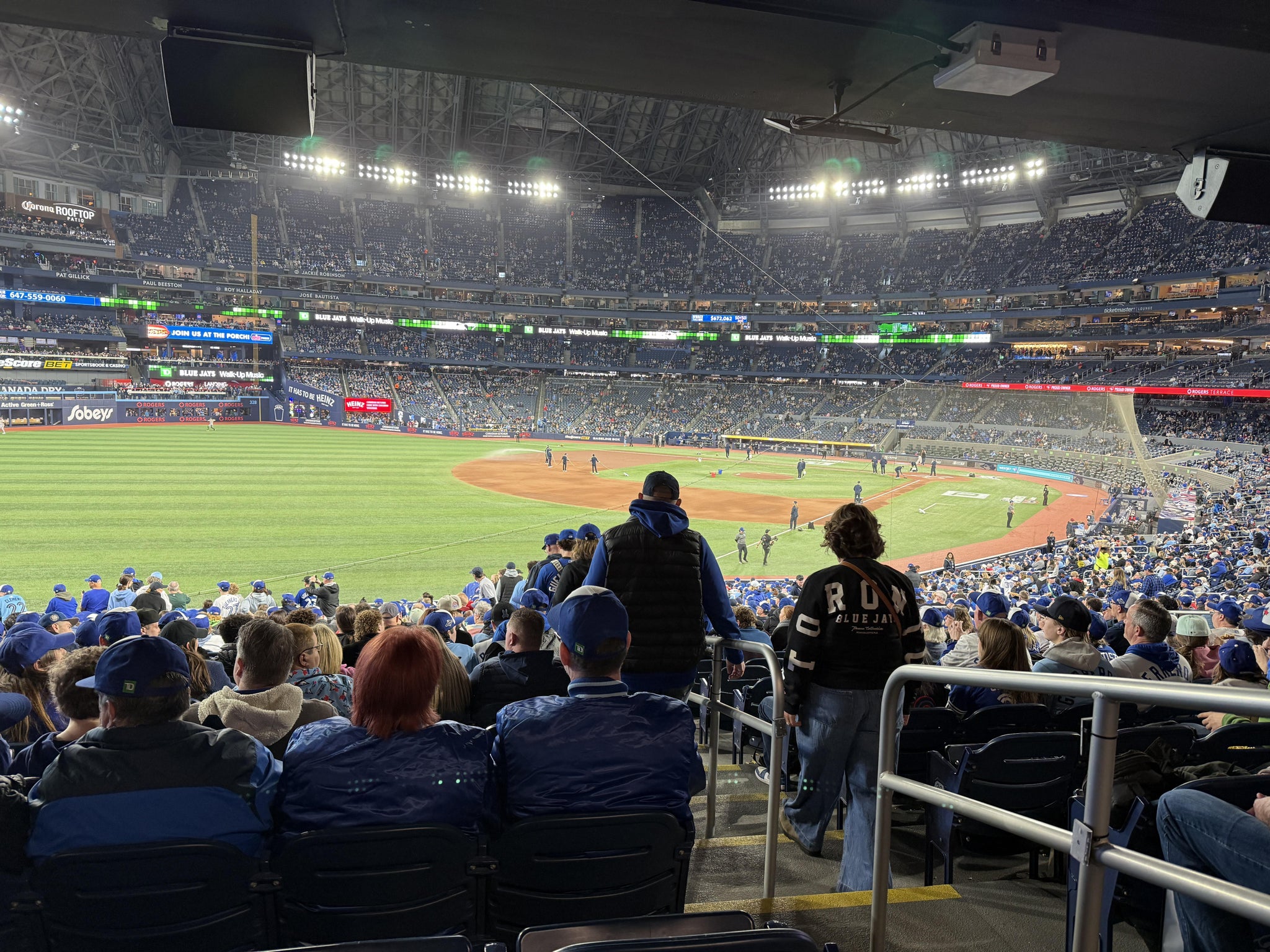 Real Fan View taken from Section W 139 at Rogers Centre by Ethan N