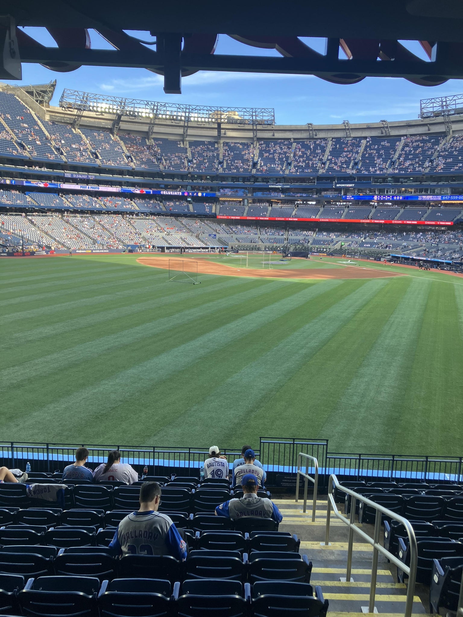 Real Fan View taken from Section W 147 at Rogers Centre by Gary H
