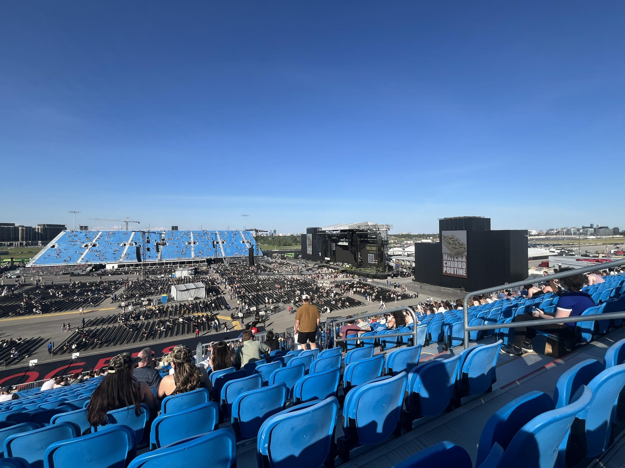 Real Fan View taken from West 104 at Rogers Stadium - Toronto by Dahlya K