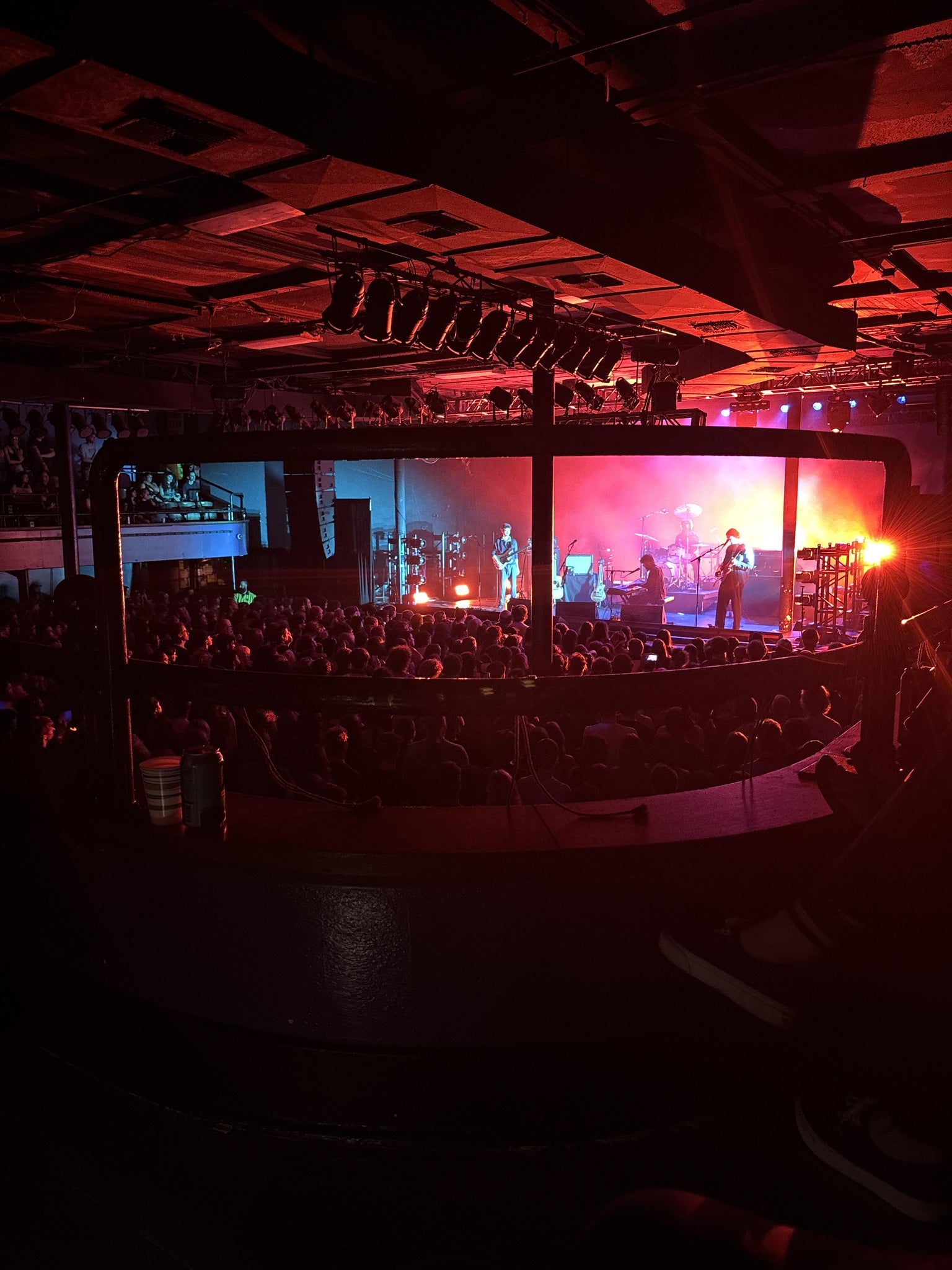 Real Fan View taken from Balcony HH at Roseland Theater by Alyssa A