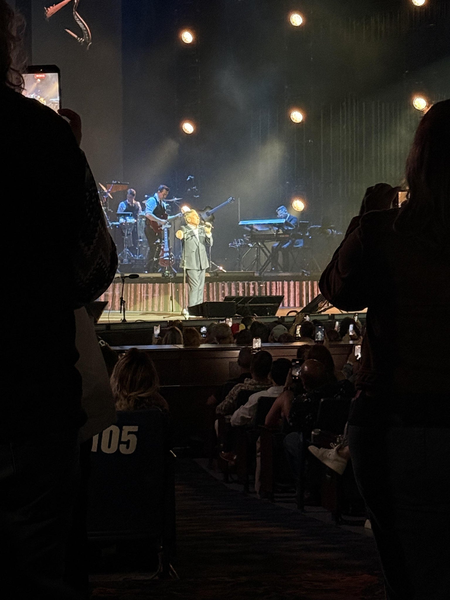 Real Fan View taken from Section 112 at Rosemont Theatre by Ana O