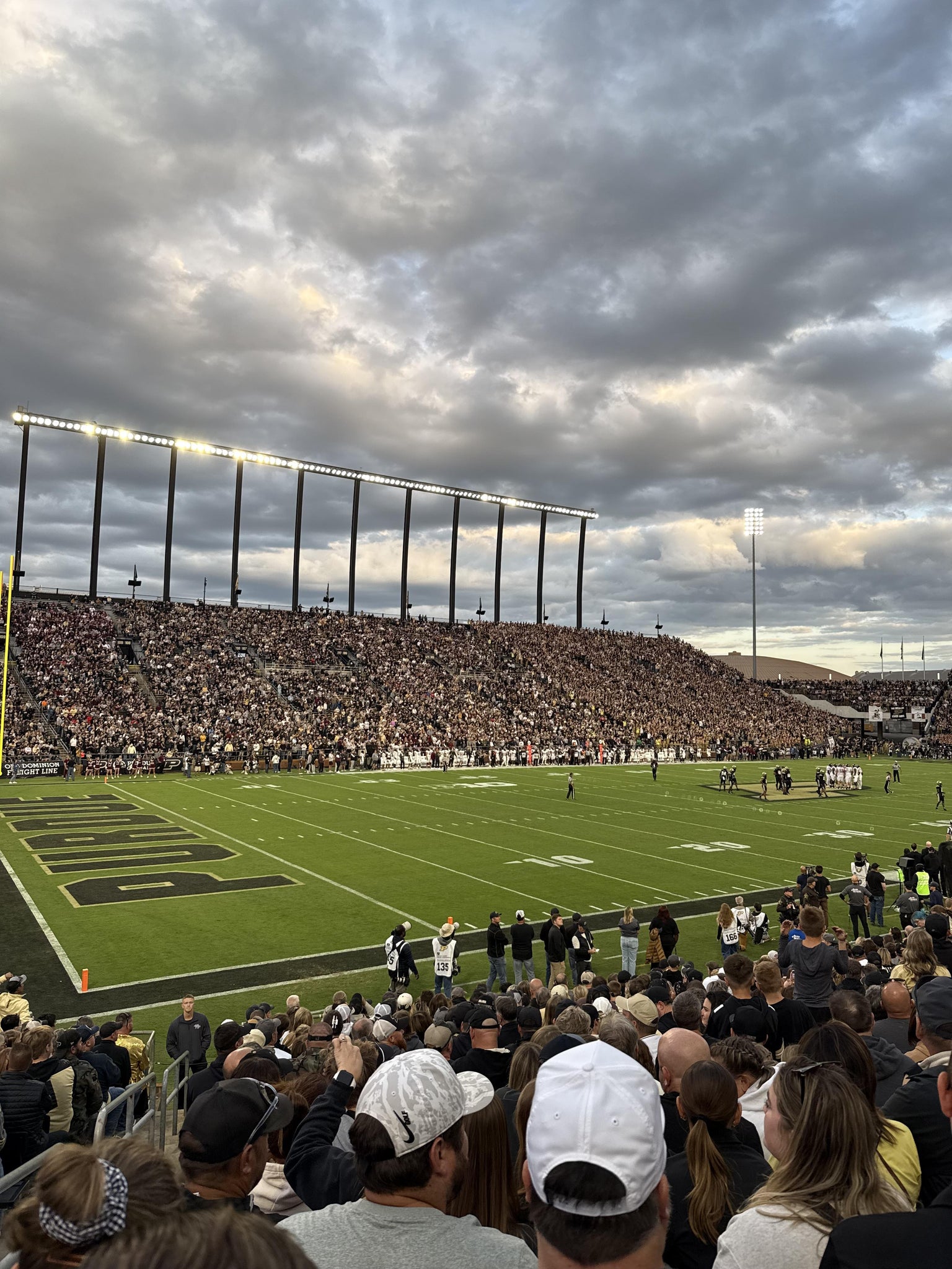 Real Fan View taken from Section 121 at Ross Ade Stadium by Kylie H