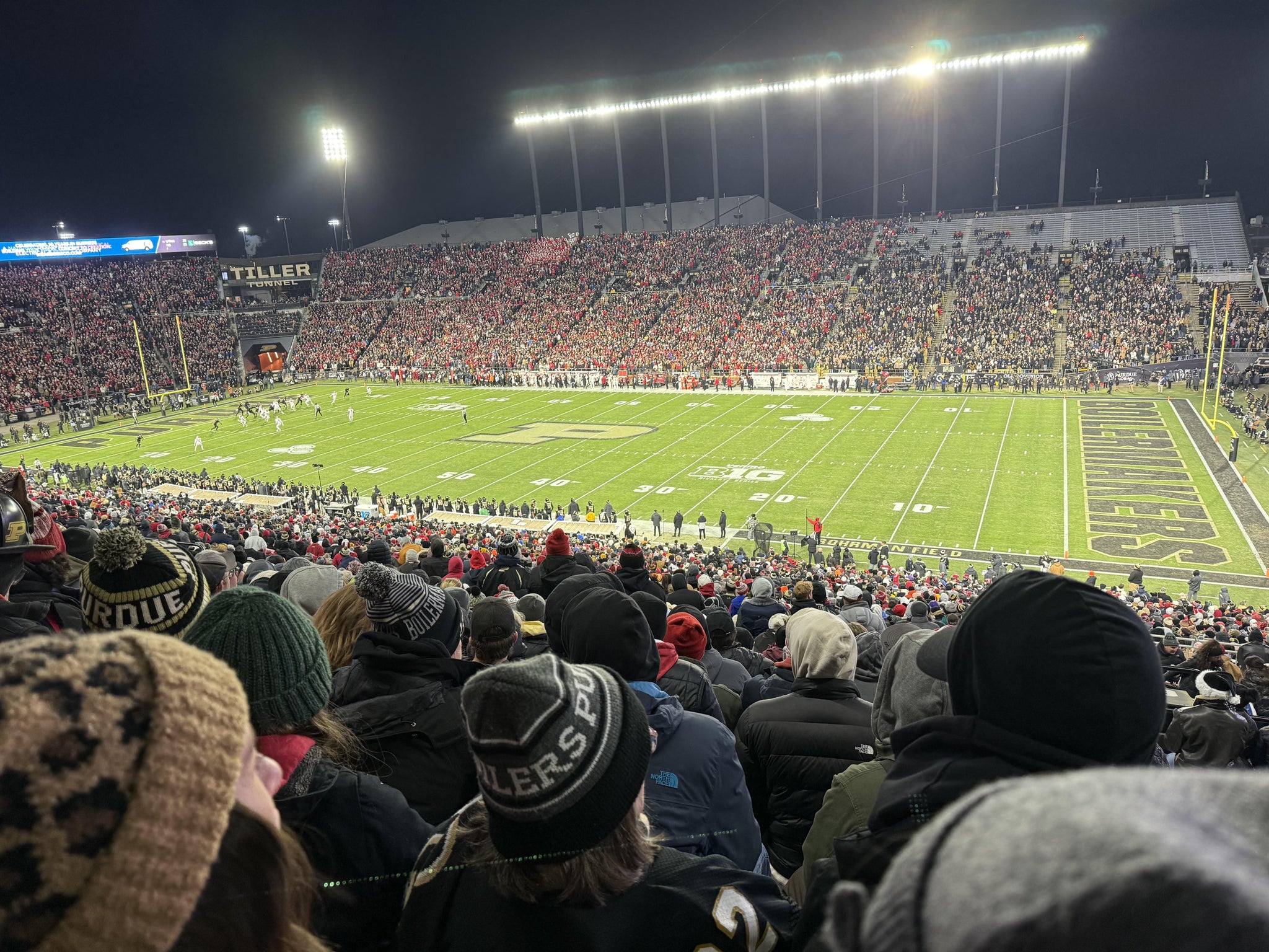 Real Fan View taken from Section 128 at Ross Ade Stadium by John G
